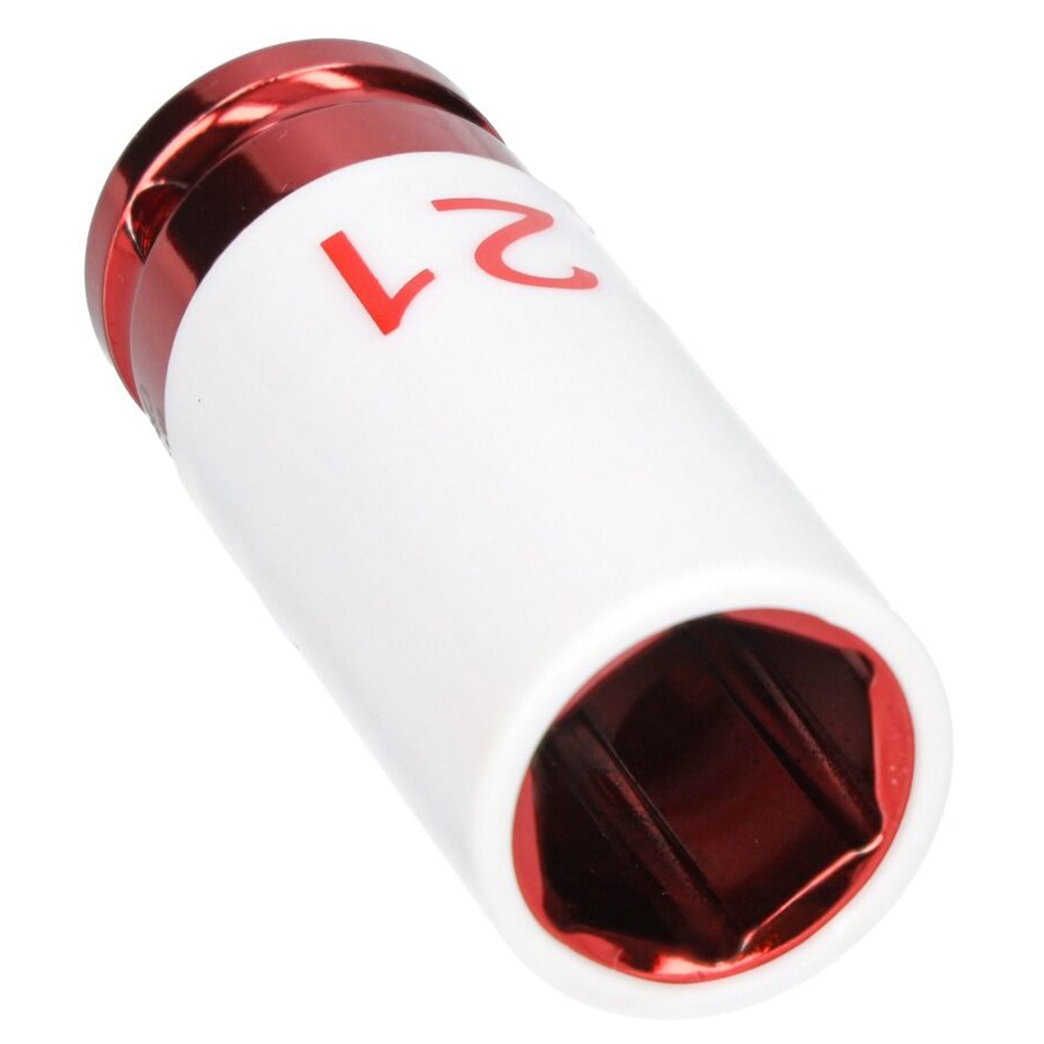 Chiave bussola 1/2" per ruota da 21mm, protegge cerchioni e dadi personalizzati con guaina protettiva-rinforzo in acciaio al cromo-molibdeno, Cr-Mo