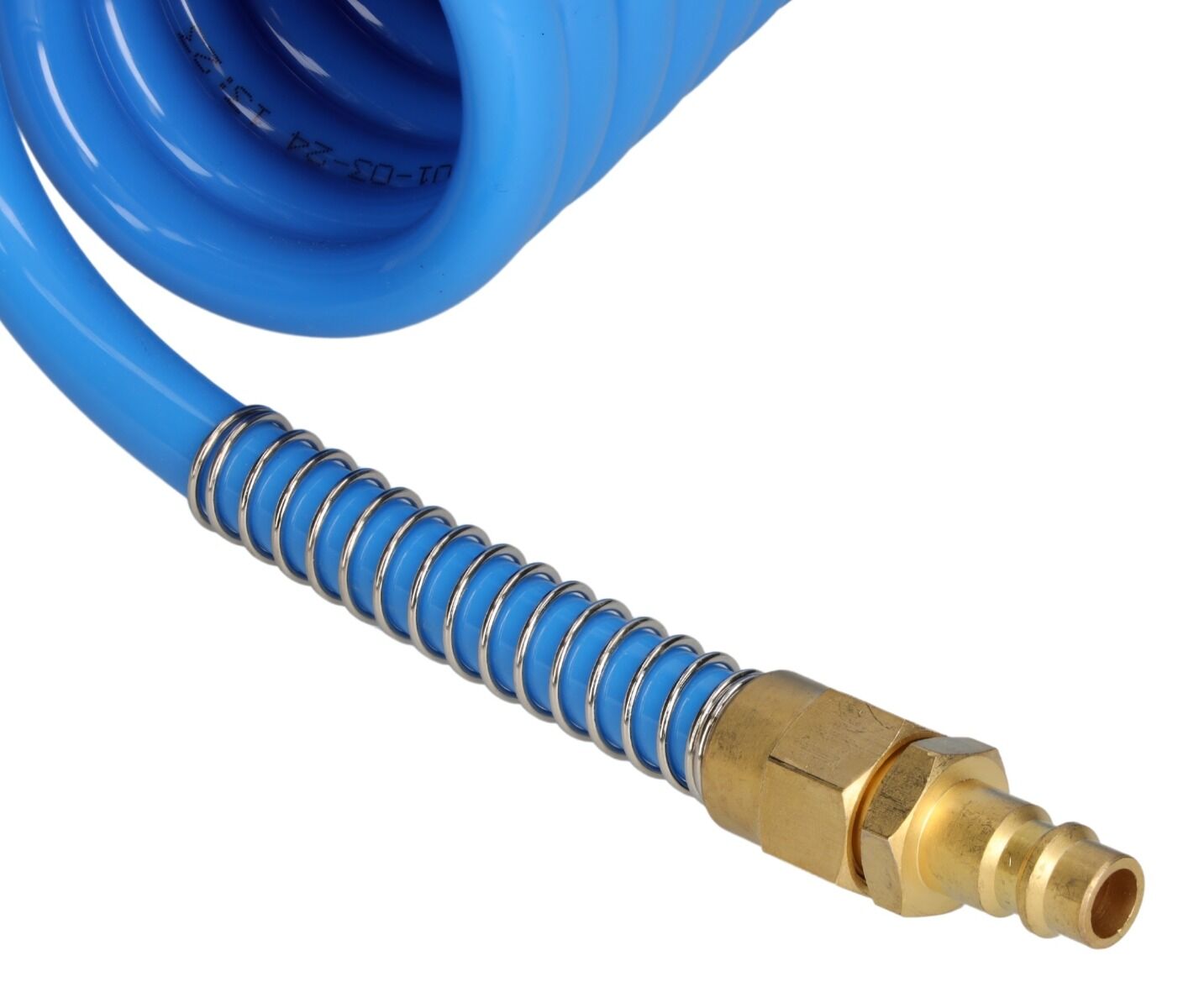 Tubo a spirale per aria compressa, 8 × 12 mm 15 m