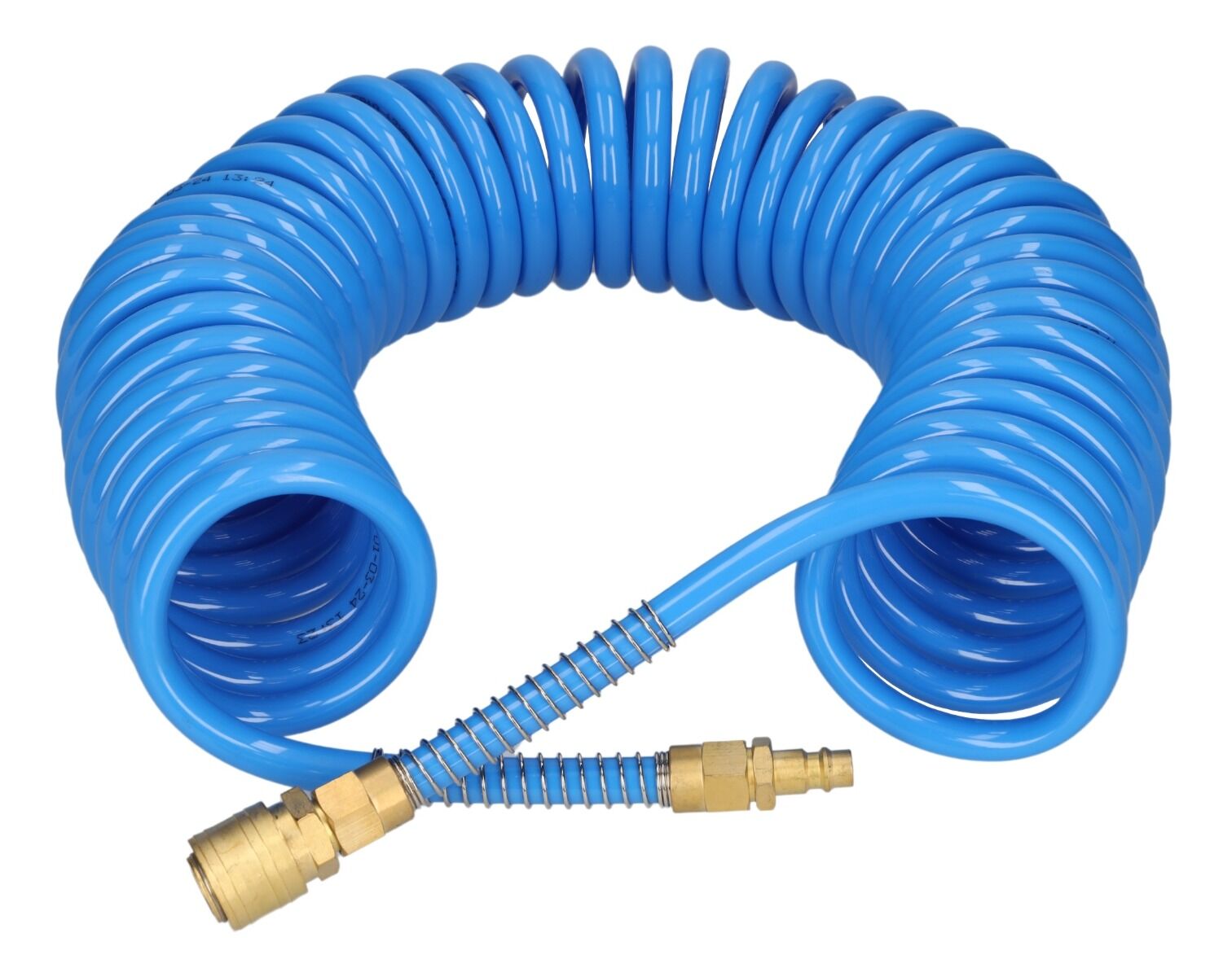 Tubo a spirale per aria compressa, 8 × 12 mm 15 m