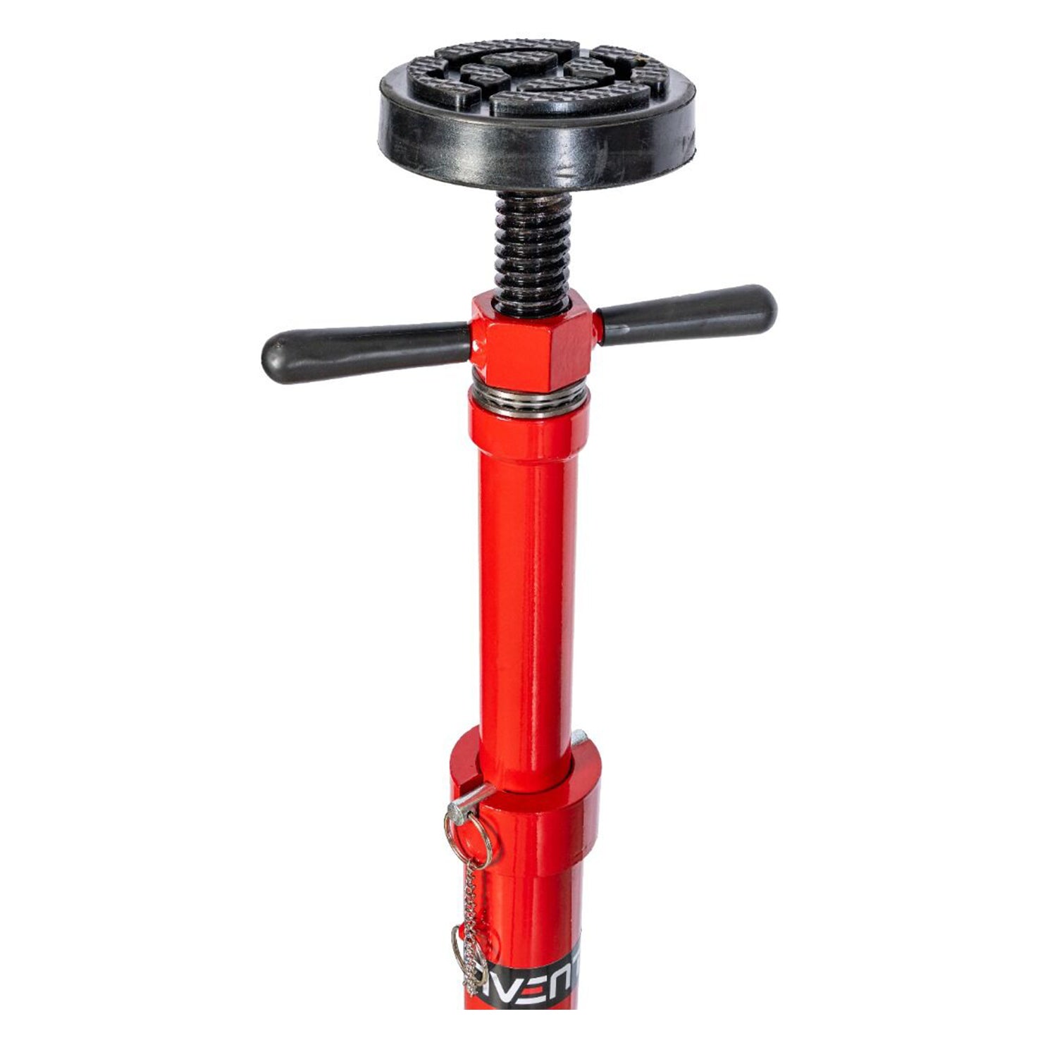 Supporto telescopico a vite con pedale, altezza min. 121 cm max 186 cm, con ruote