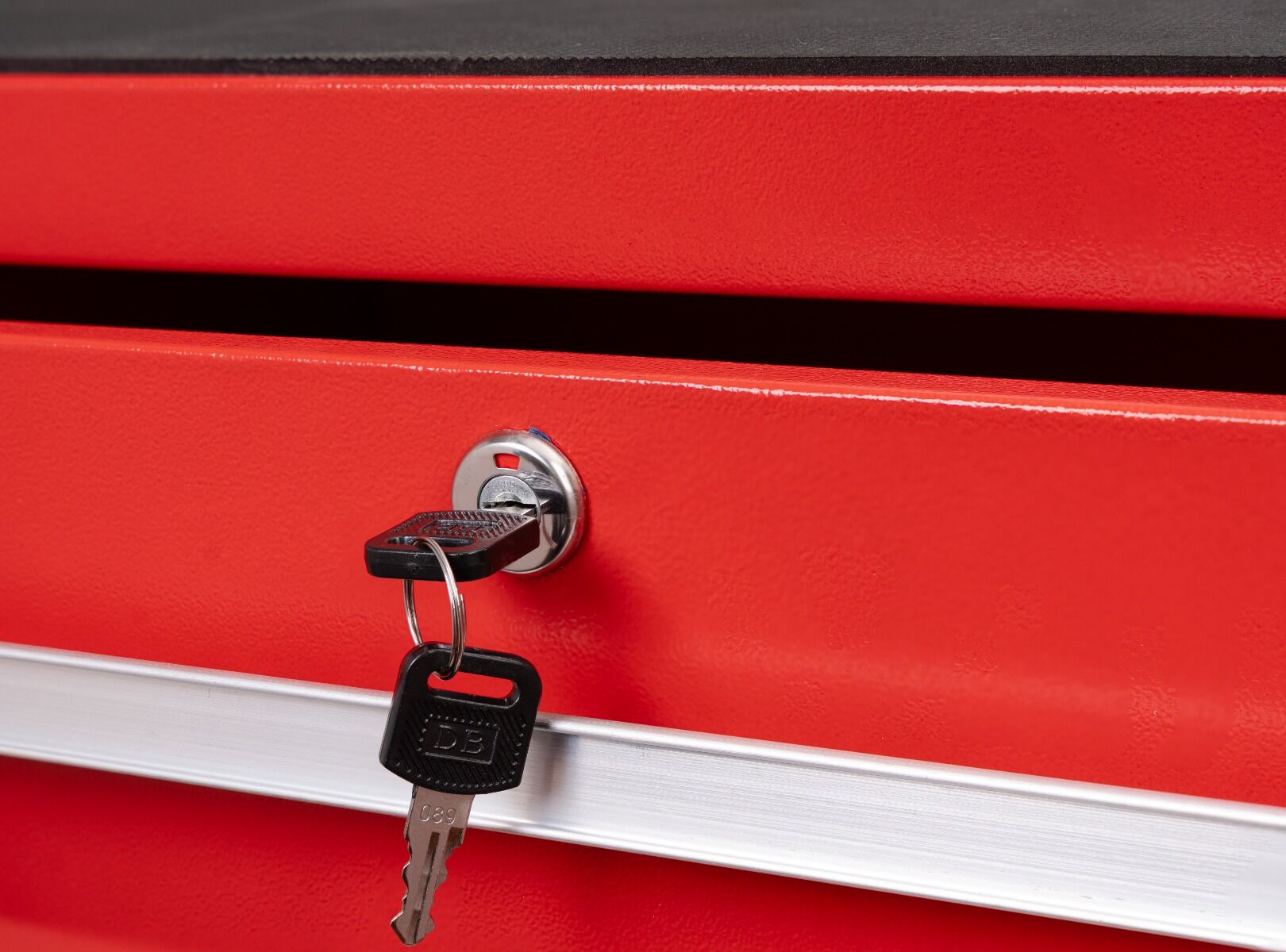 Carrello-armadietto metallico portautensili porta attrezzi multifunzione 2 ante e cassetto con serratura con ruote mobile 73 × 63 × 40 cm Invento organizzatore per officina garage