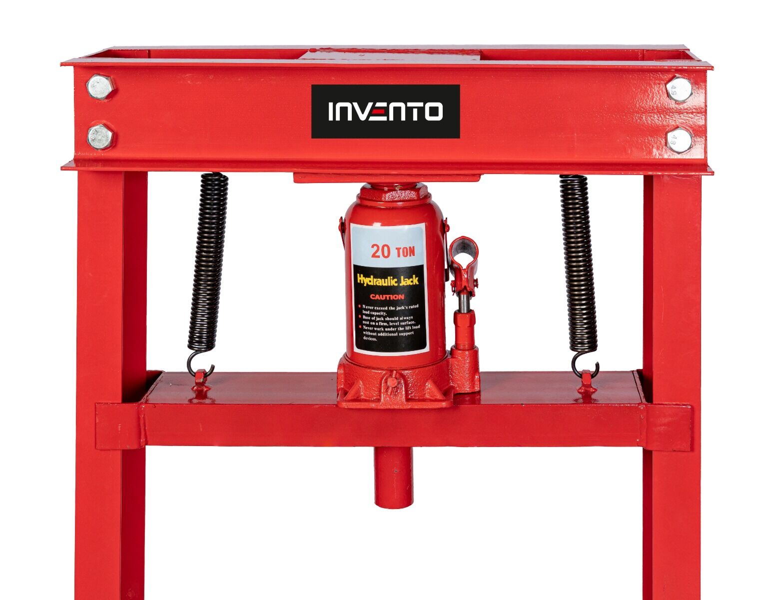 Pressa idraulica pneumatica da officina 20t pressa a telaio per cuscinetti, Invento