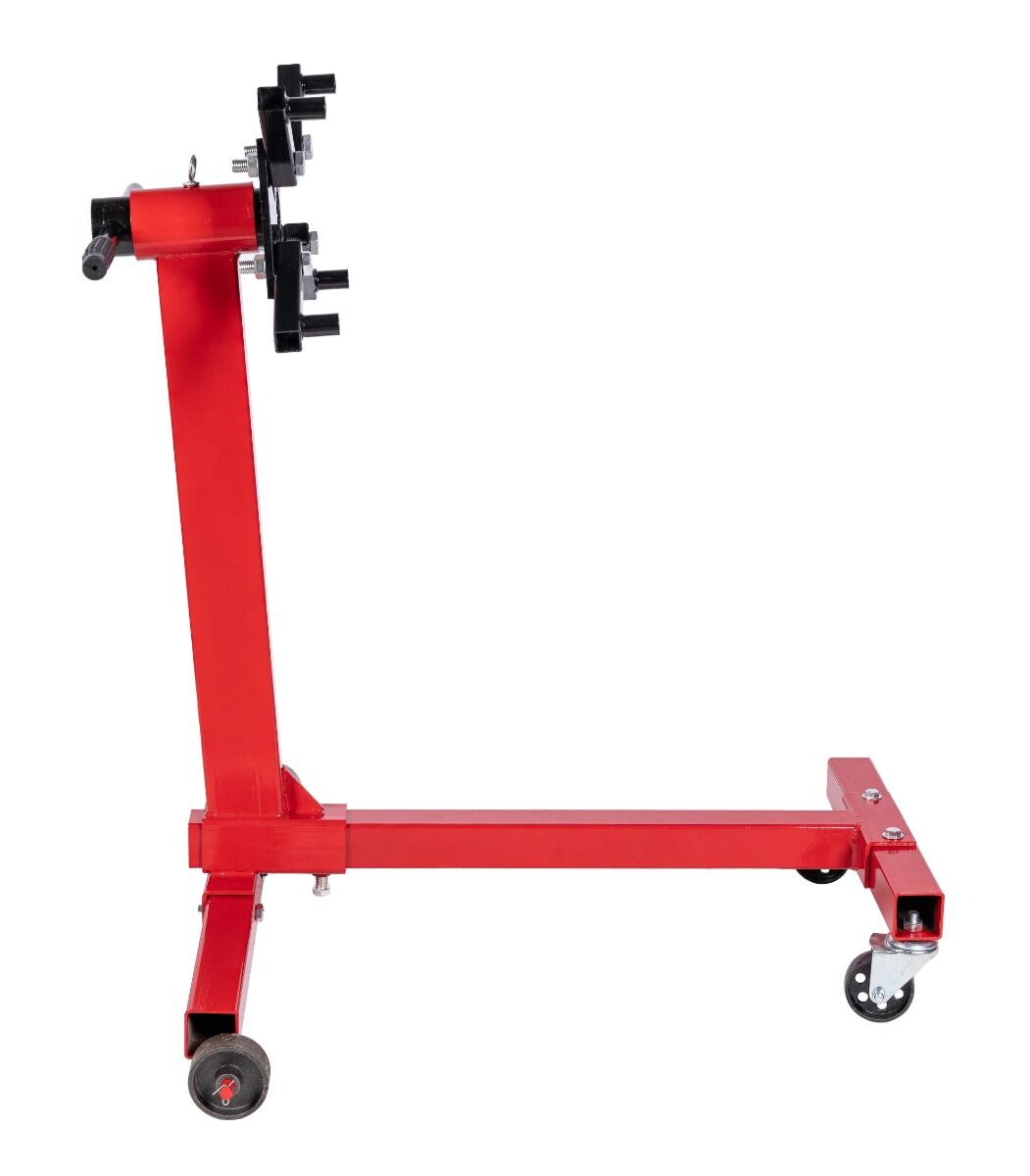 Cavalletto supporto motore, porta motore girevole, carrello sollevatore, sostegno motore da officina, capacità 450 kg, Invento