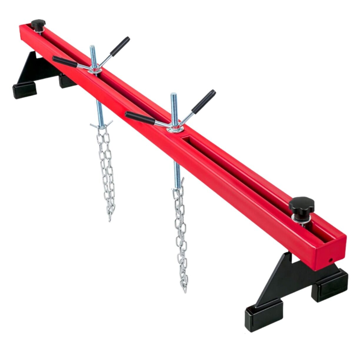 Ponte motore con portata max di 500 kg, traversa per sollevamento per riparazioni di motori, barra traversa supporto manuale motore ponte motore, Invento