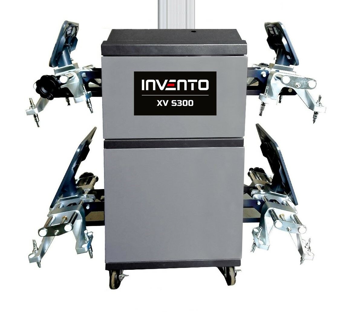 Dispositivo-strumento assetto bilanciamento allineamento posizionamento preciso ruote auto sistema 3D