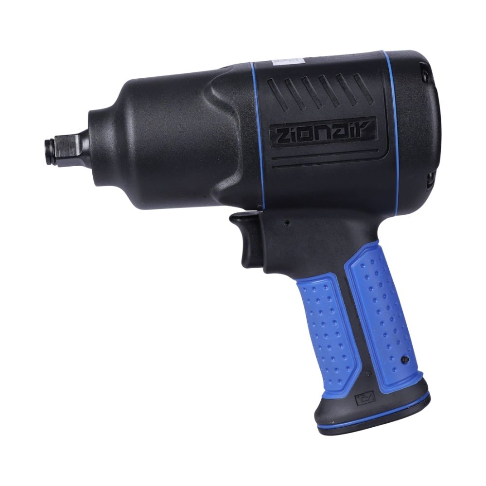 Avvitatore a impulsi a batteria 1/2", 610 Nm 230 V, con bussole 1/2" 9-27 mm, avvitatore elettrico bussole, ideale per auto, camion, garage, officina, 15 pezzi Zionair Olanda