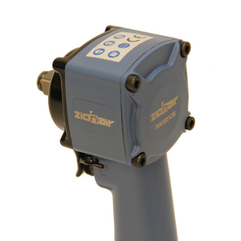 Avvitatore a impulso extra corto-breve avvitatore pneumatico ad aria compressa con attacco quadro 1/2" pollici 510 Nm Zionair Olanda