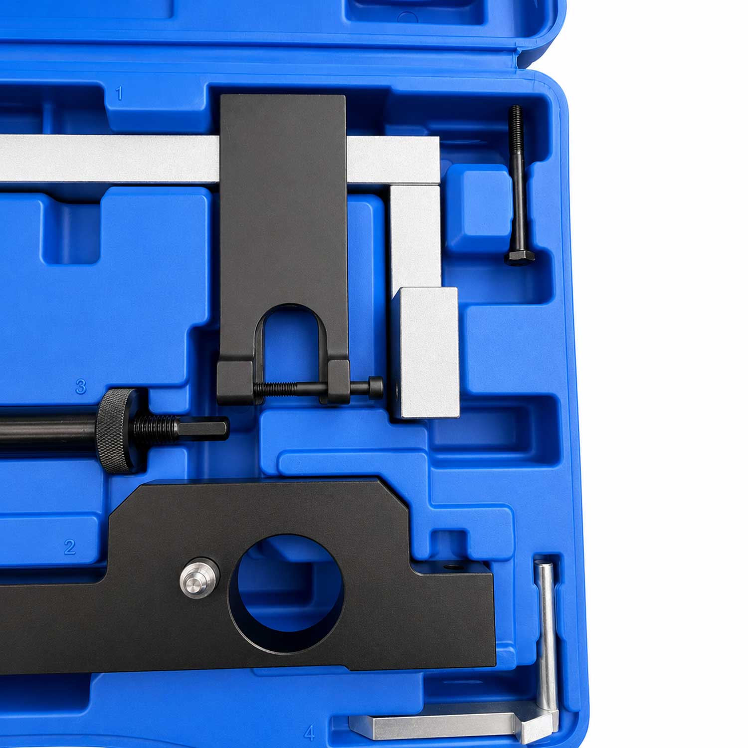 Kit messa in fase motori, set attrezzi per il bloccaggio/fasatura cinghia di distribuzione dell'albero a camme del motore, compatibile con BMW a benzina N20 N26 2.0 L Gebo Tools