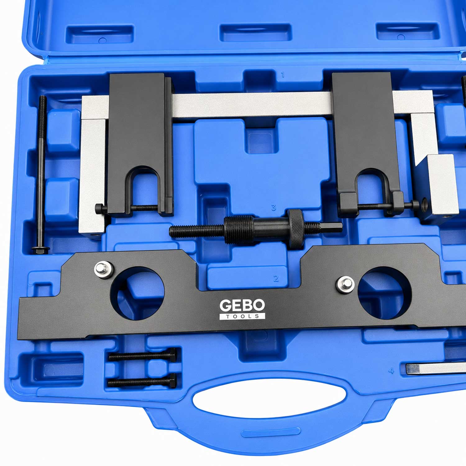 Kit messa in fase motori, set attrezzi per il bloccaggio/fasatura cinghia di distribuzione dell'albero a camme del motore, compatibile con BMW a benzina N20 N26 2.0 L Gebo Tools