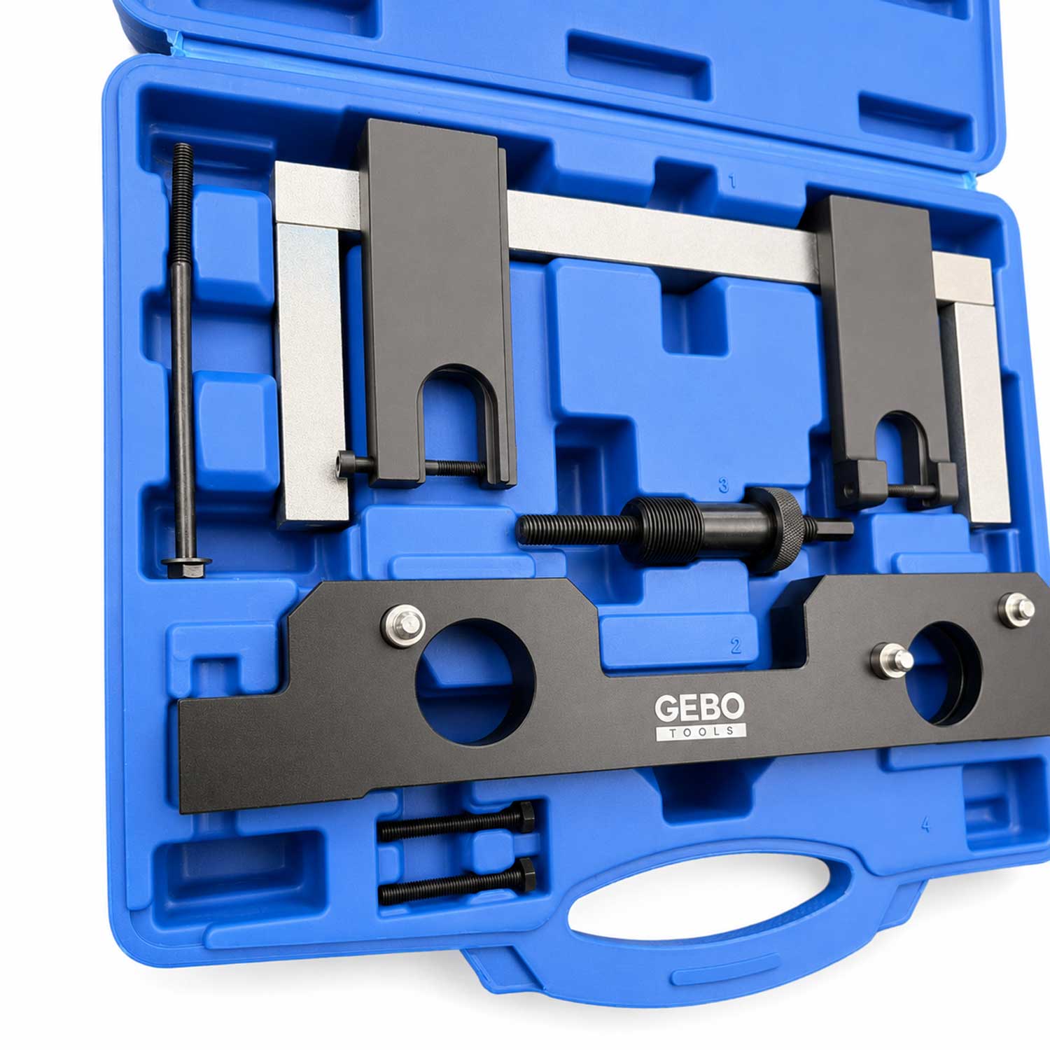 Kit messa in fase motori, set attrezzi per il bloccaggio/fasatura cinghia di distribuzione dell'albero a camme del motore, compatibile con BMW a benzina N20 N26 2.0 L Gebo Tools