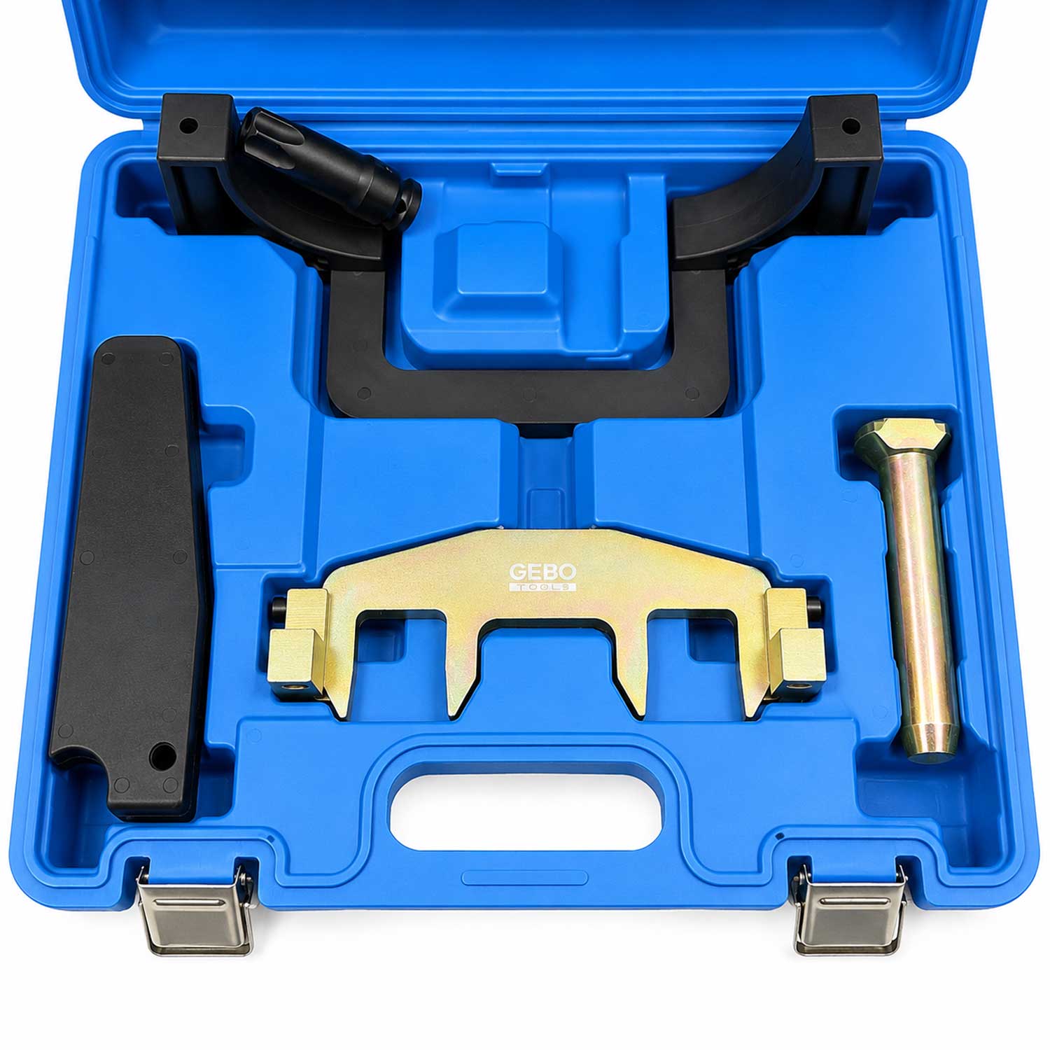Kit messa in fase motori, set attrezzi per il bloccaggio/fasatura cinghia di distribuzione dell'albero a camme del motore, compatibile con Mercedes-Benz M271 Gebo Tools