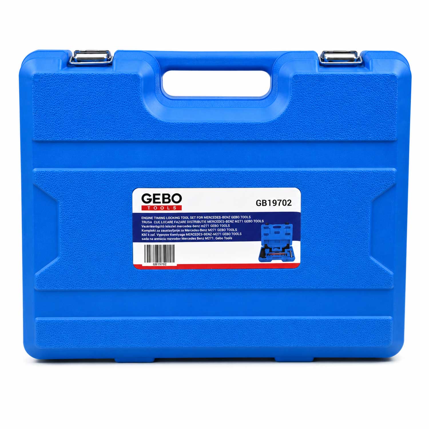 Kit messa in fase motori, set attrezzi per il bloccaggio/fasatura cinghia di distribuzione dell'albero a camme del motore, compatibile con Mercedes-Benz M271 Gebo Tools