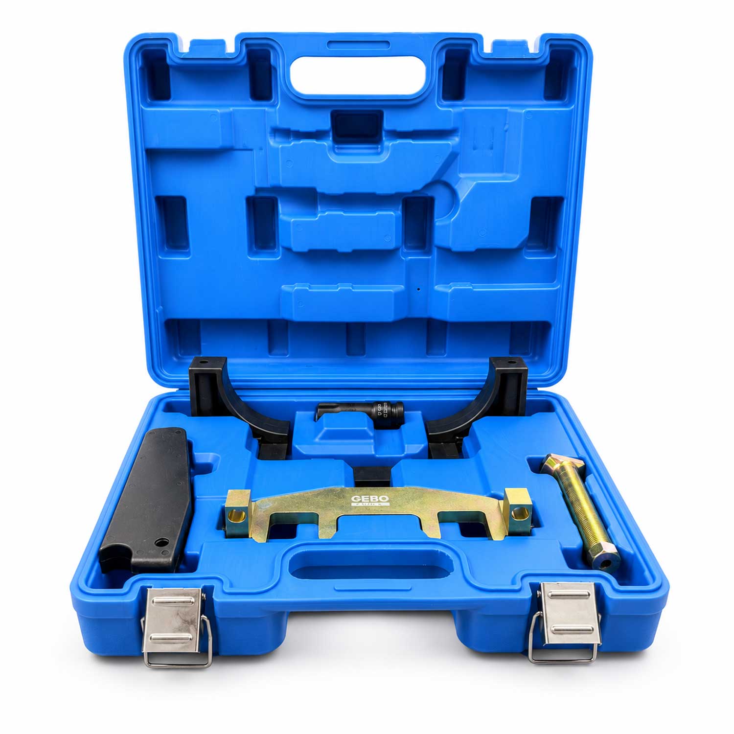 Kit messa in fase motori, set attrezzi per il bloccaggio/fasatura cinghia di distribuzione dell'albero a camme del motore, compatibile con Mercedes-Benz M271 Gebo Tools