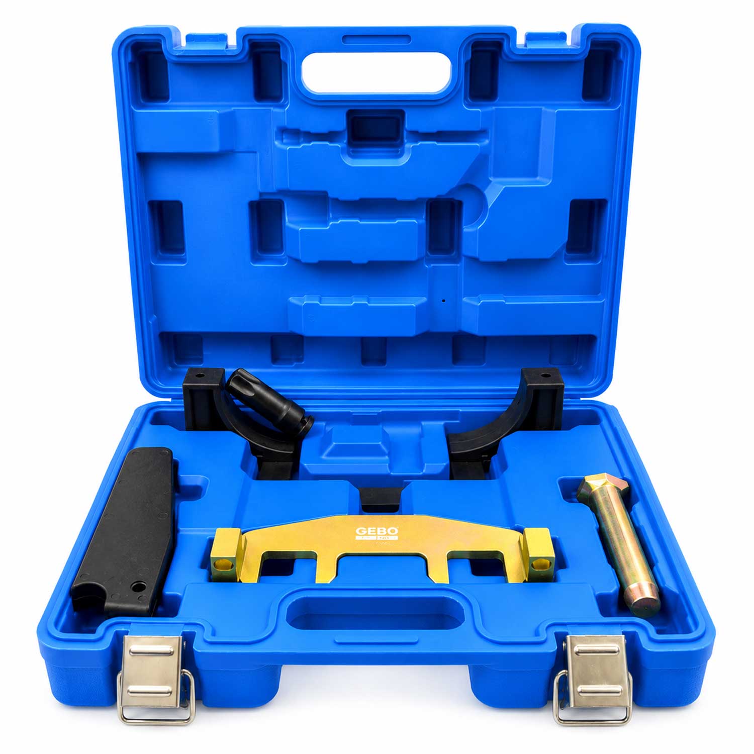 Kit messa in fase motori, set attrezzi per il bloccaggio/fasatura cinghia di distribuzione dell'albero a camme del motore, compatibile con Mercedes-Benz M271 Gebo Tools