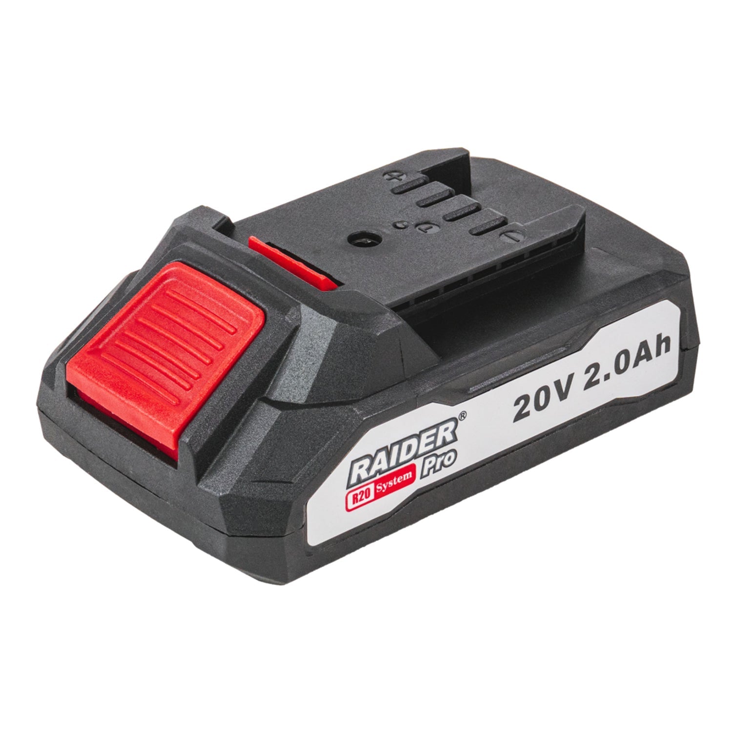Kit set 2pz batterie 20V 2.0Ah + caricabatterie rapido ioni al litio, Raider