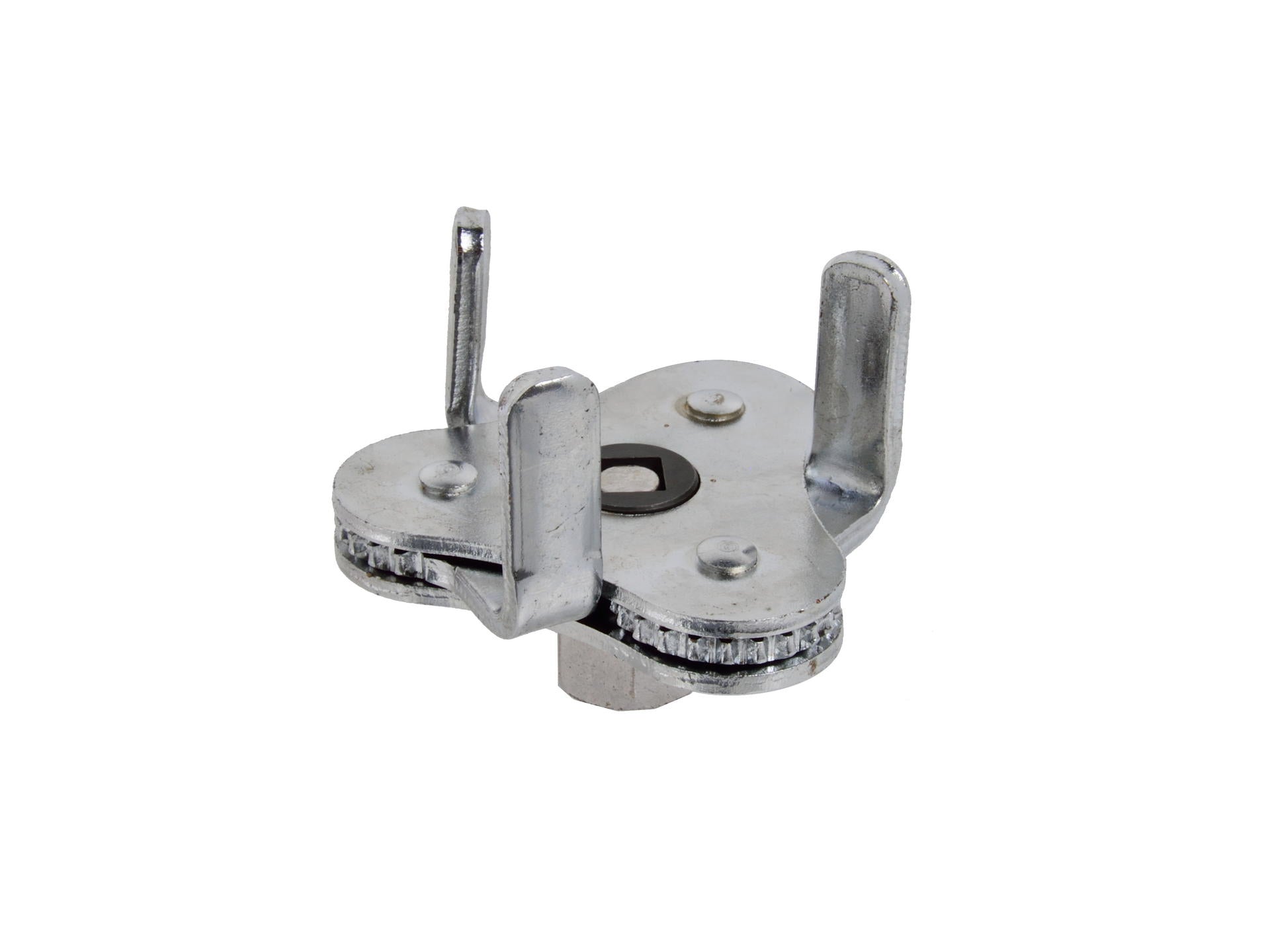 Chiave per la rimozione del filtro dell'olio, strumento a 3 griffe-ganasce-bracci, regolabile con 3/8'' e 1/2", adattatore chiave filtro olio universale filtro rimovibile diametro 62–120 mm