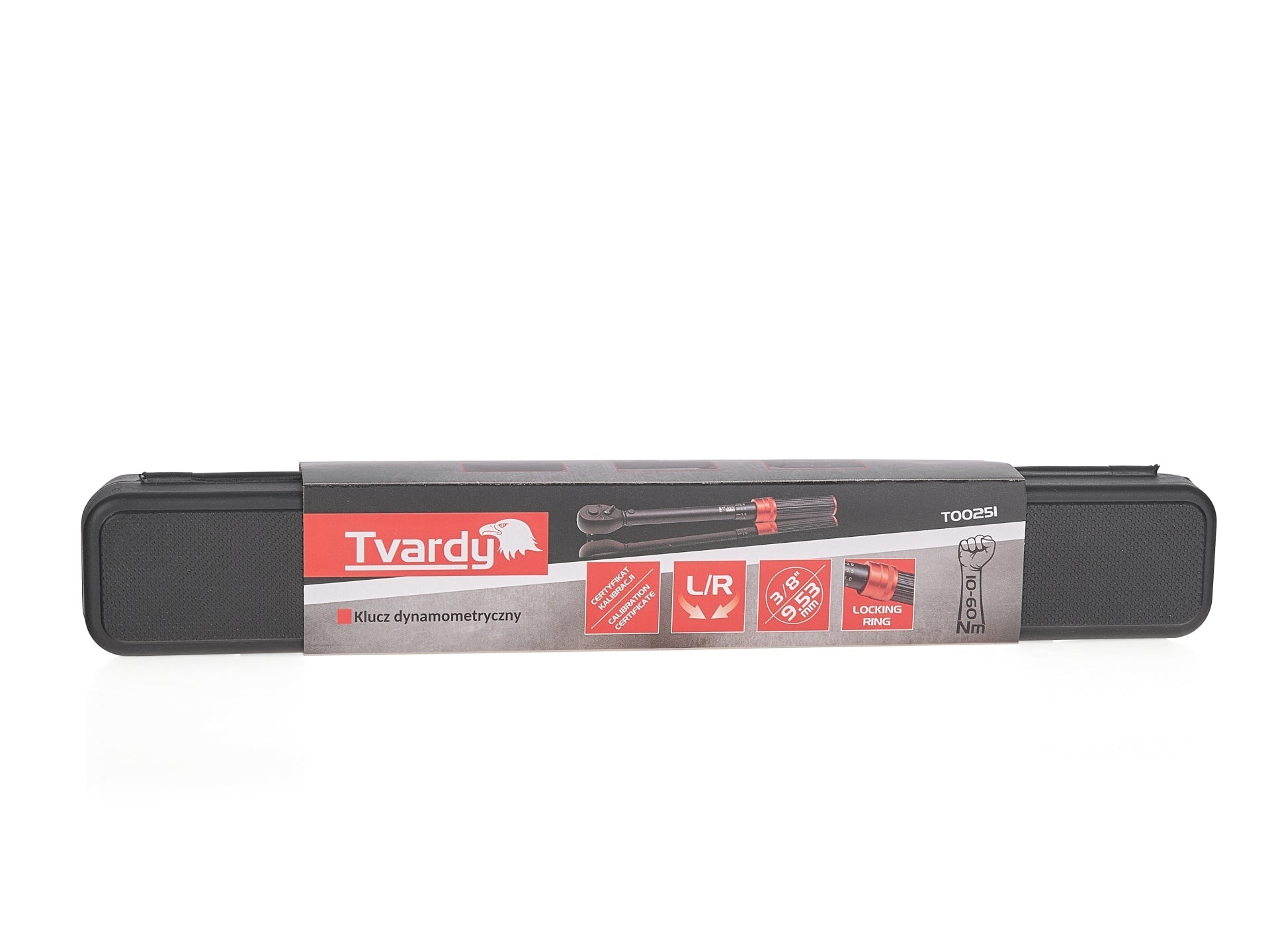 Chiave dinamometrica da 3/8" pollici, 10–60 Nm Tvardy