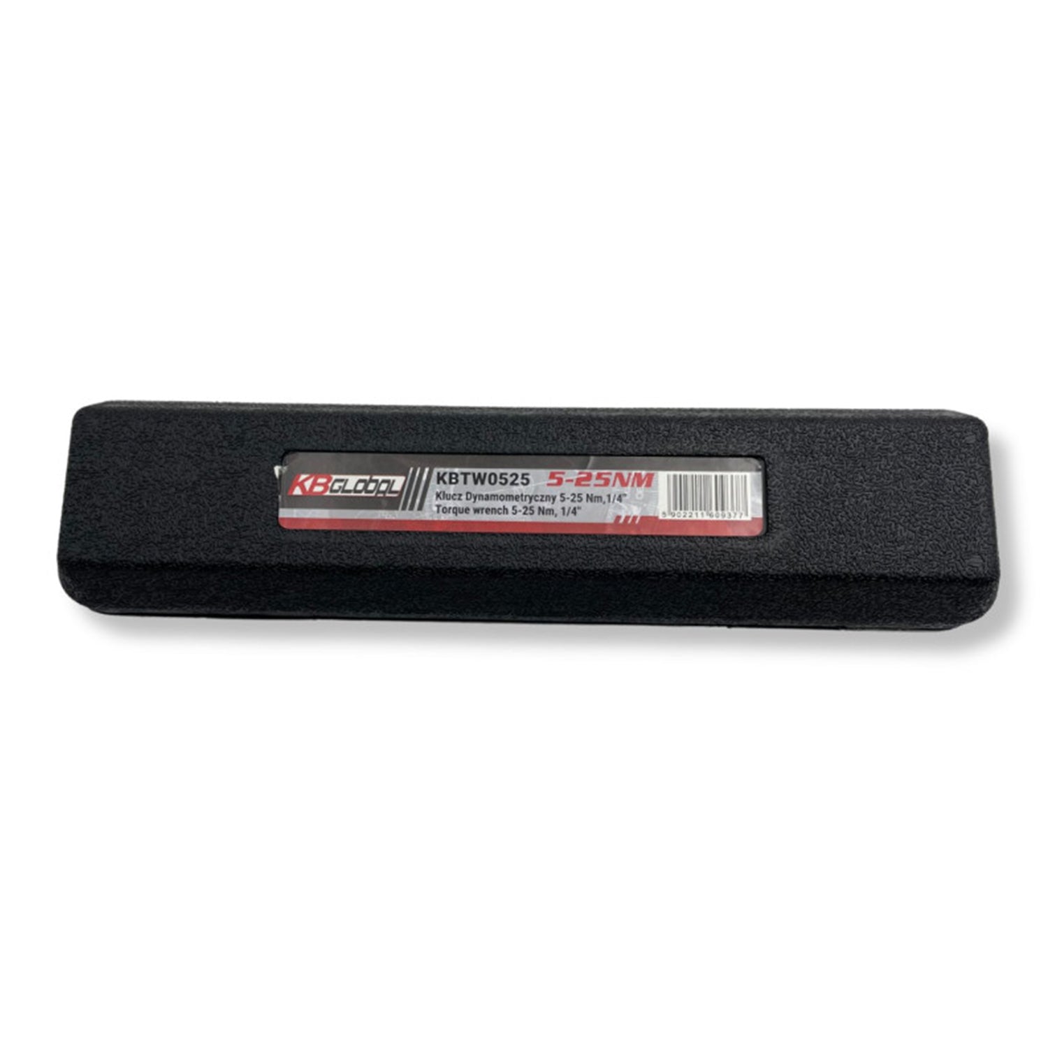 Chiave dinamometrica da 1/4" pollici, 5–25 Nm KB Global