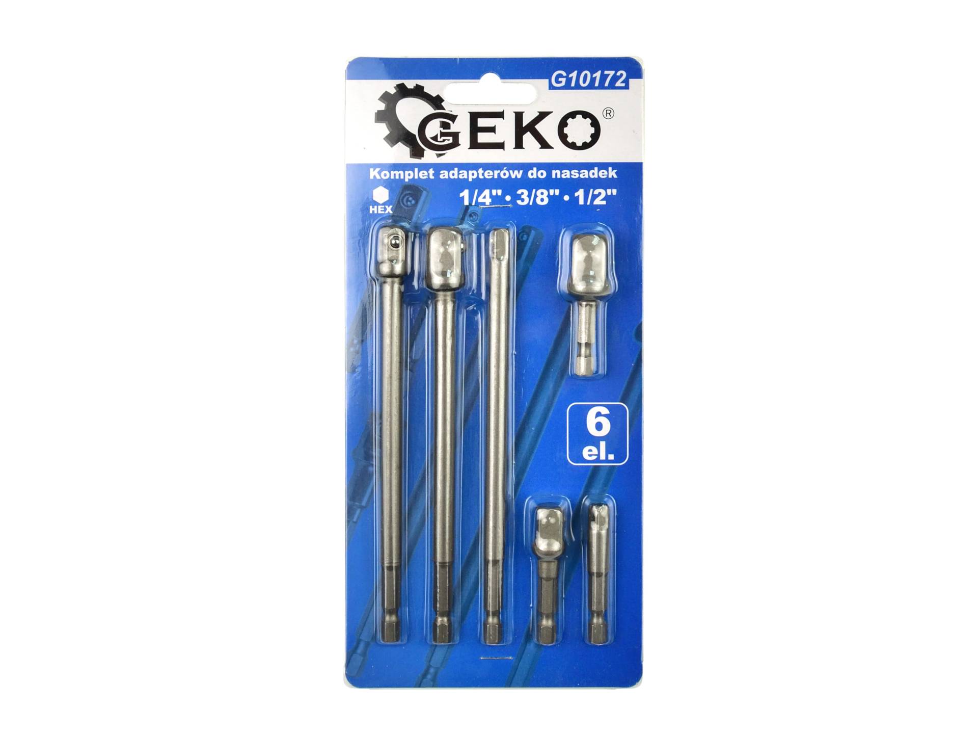 Adattatore per chiave a bussola punta da trapano, set 6 adattatori professionali per avvitatori ad impulsi, set adattatori per bussole a percussione, set di chiavi a cricchetto