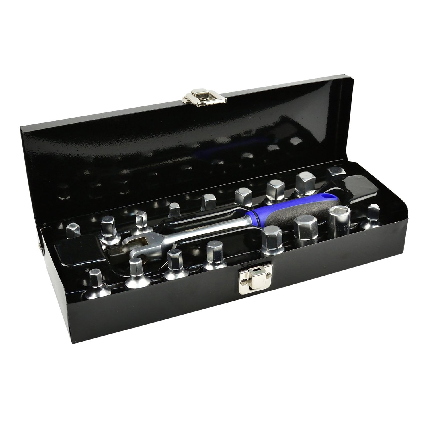 Set chiavi bussole da 3/8" pollice, set olio tappo di scarico noci 18 pezzi, set di chiavi a bussola per coppa dell'olio, attrezzi per auto e autocarri officina