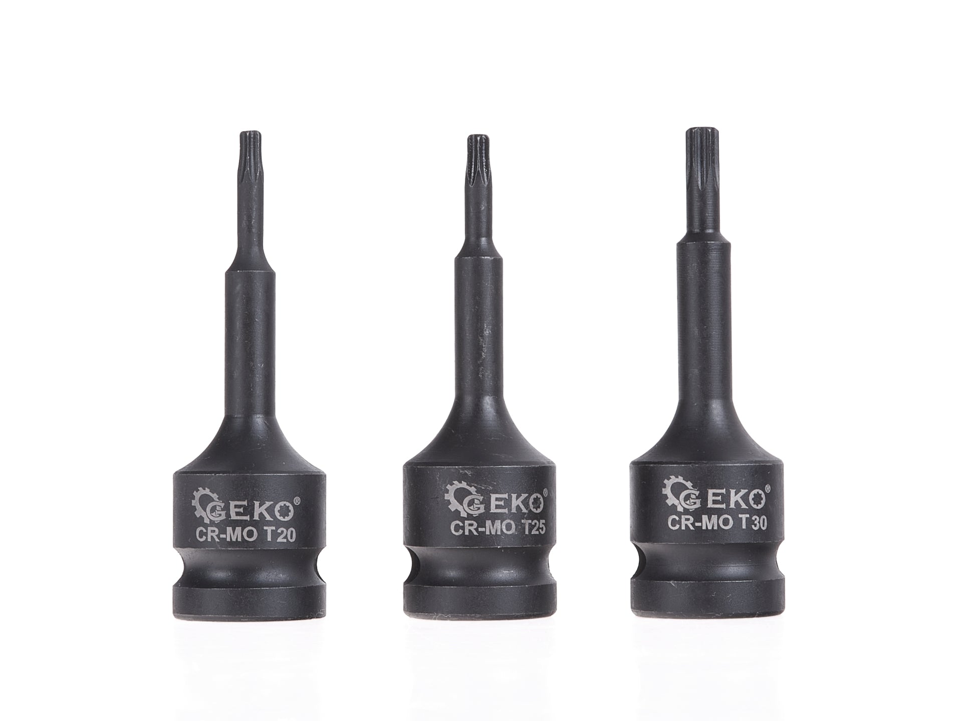 Set di chiavi a bussola Torx impact 1/2 T20-T70, 9 pezzi Geko
