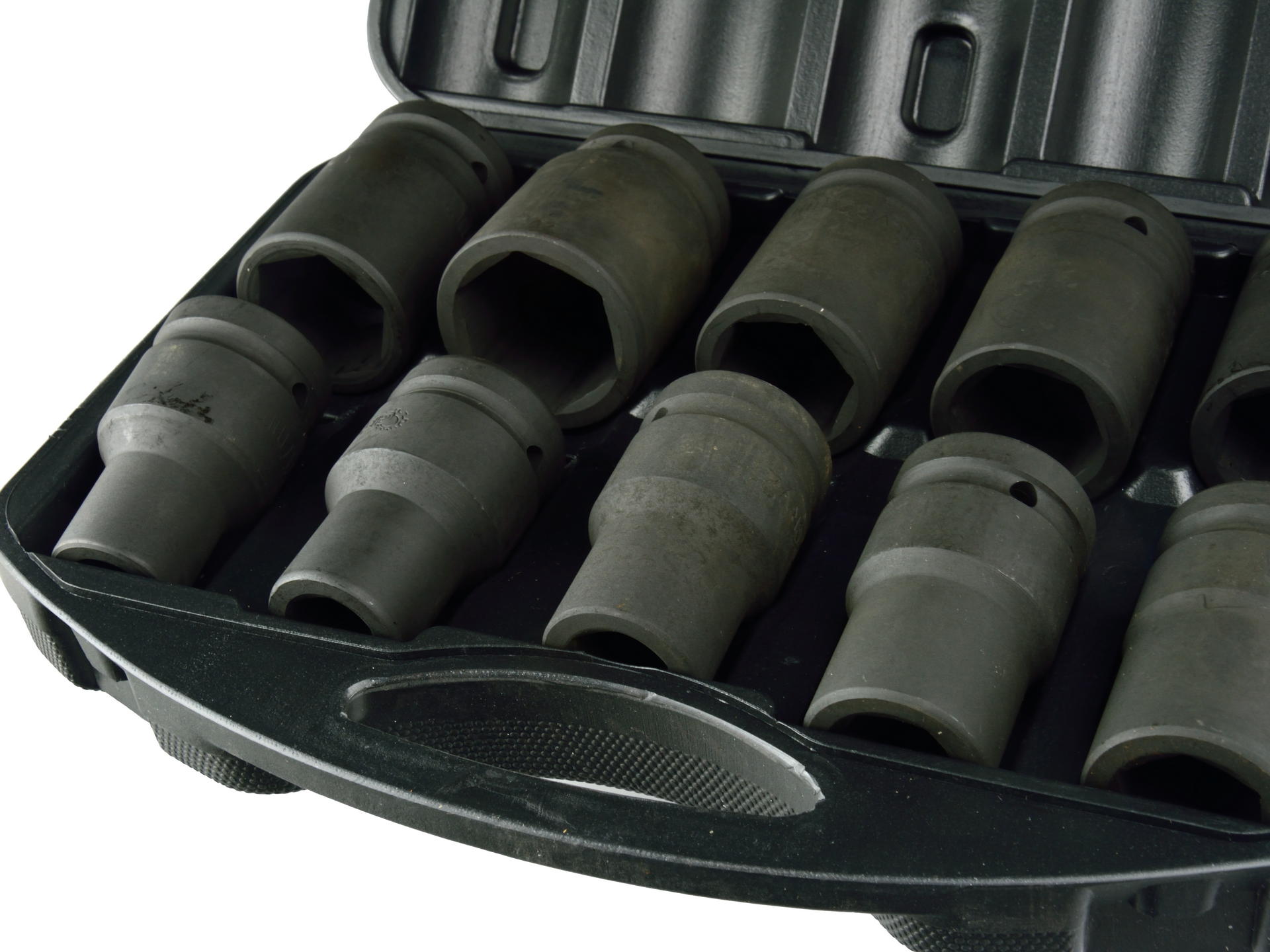 Set bussole a impatto 1" pollice, 17-41 mm bussole-boccole a impulsi profonde 10 pz, per riparazioni auto e cambio gomme, Geko