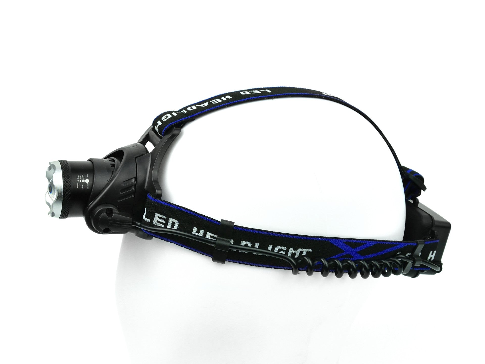 Torcia lampada frontalecon batteria a LED Cree Xm-L T6 1000 lumen