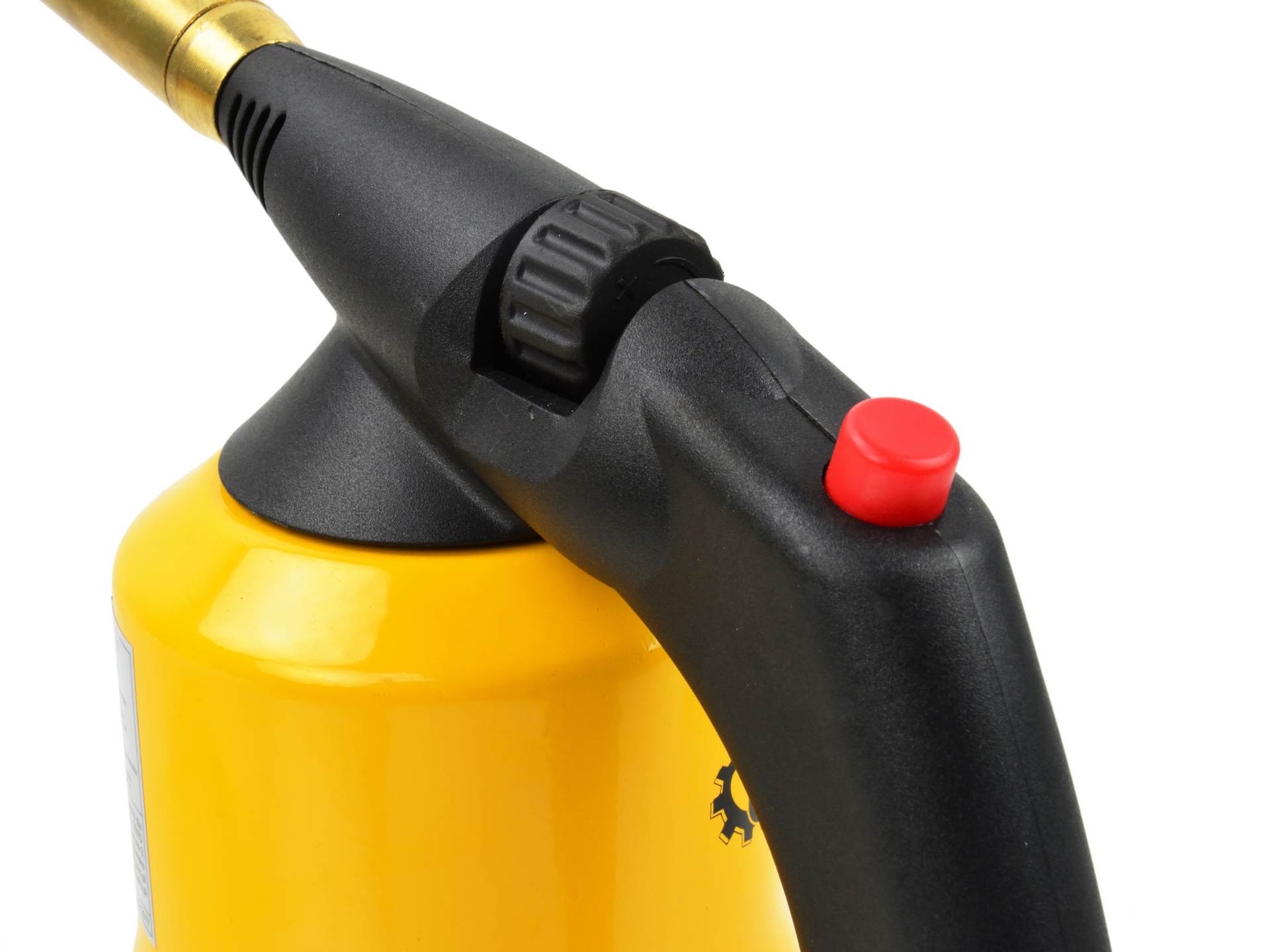 Saldatore cannello a gas portatile con accensione piezo per saldature scongelamenti e accensione barbecue, bruciatore a gas con piezoelettrico, 1,7 kW Geko