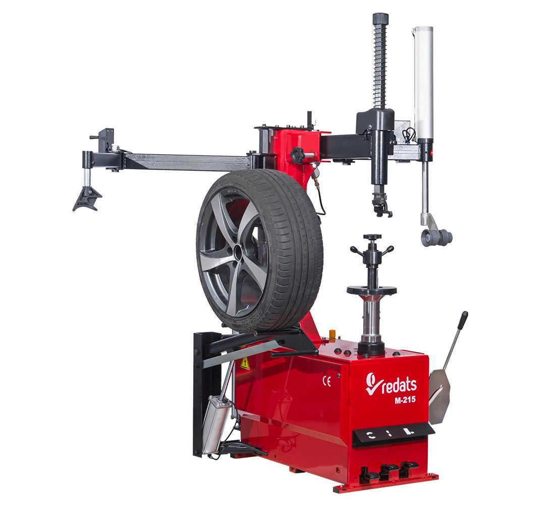 Smontagomme automatico professionale 28'' con sollevatore ruota e braccio ausiliario Run Flat