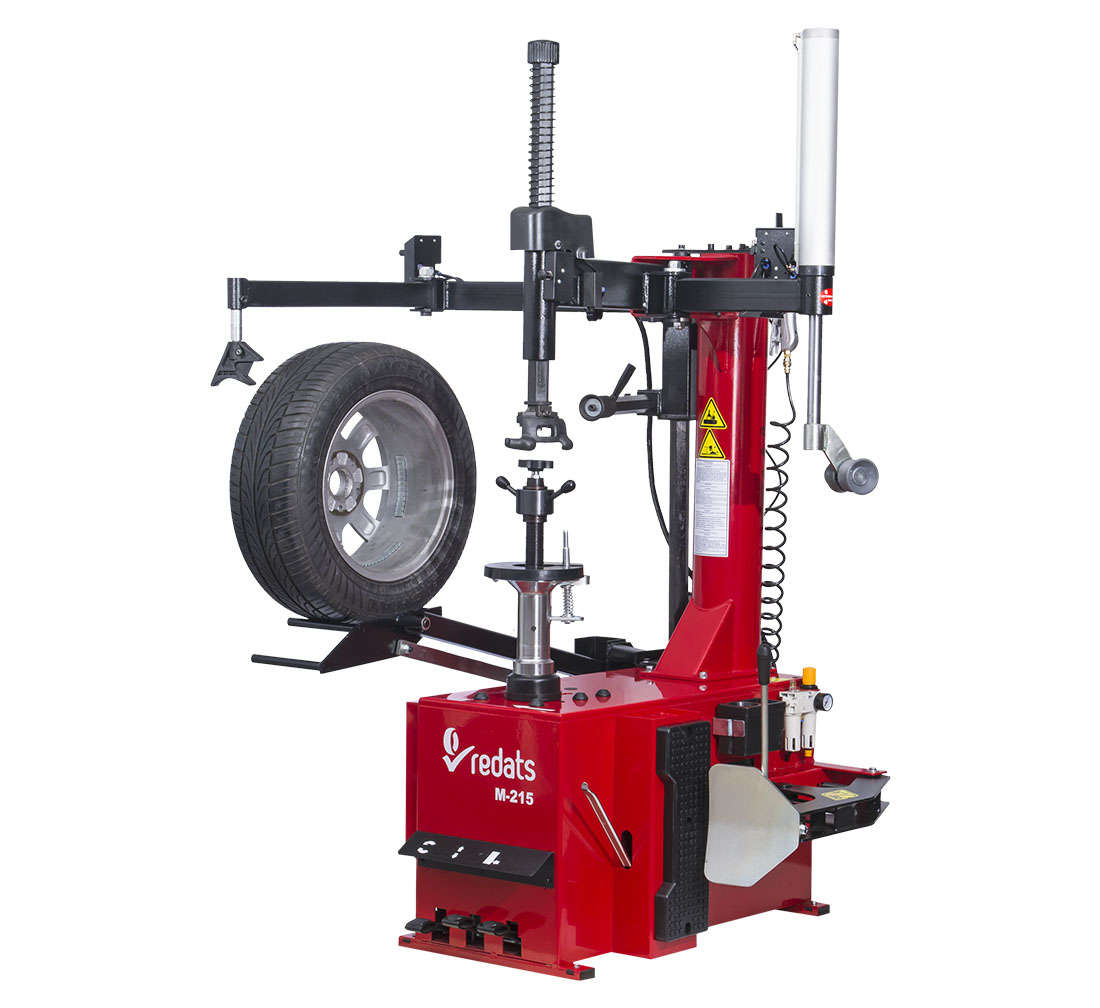 Smontagomme automatico professionale 28'' con sollevatore ruota e braccio ausiliario Run Flat