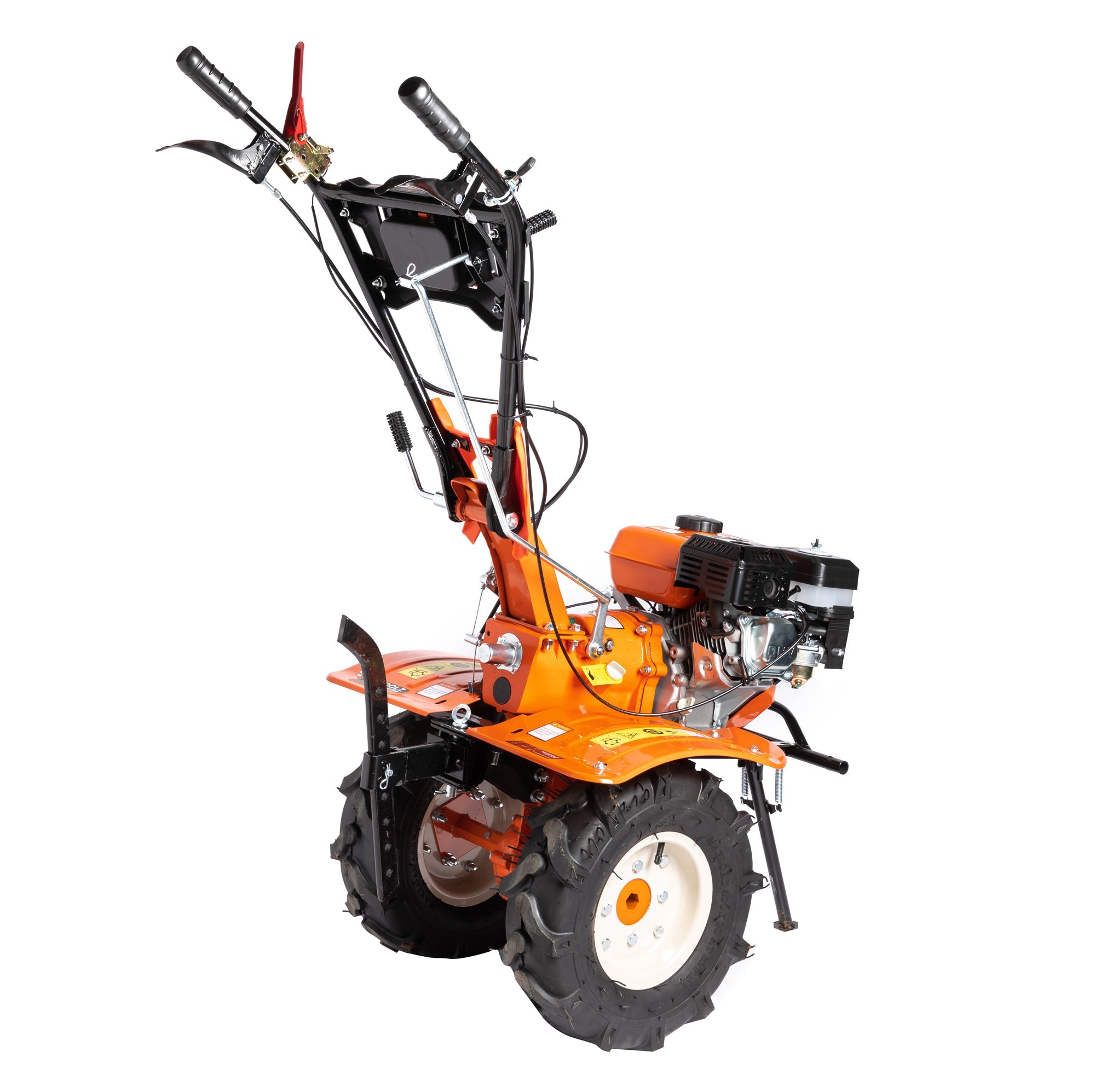 Motocoltivatore da 8, 5 CV - motore a scoppio a benzina 212 cc 4 tempi, 2+1 velocità, motozappa, Detoolz