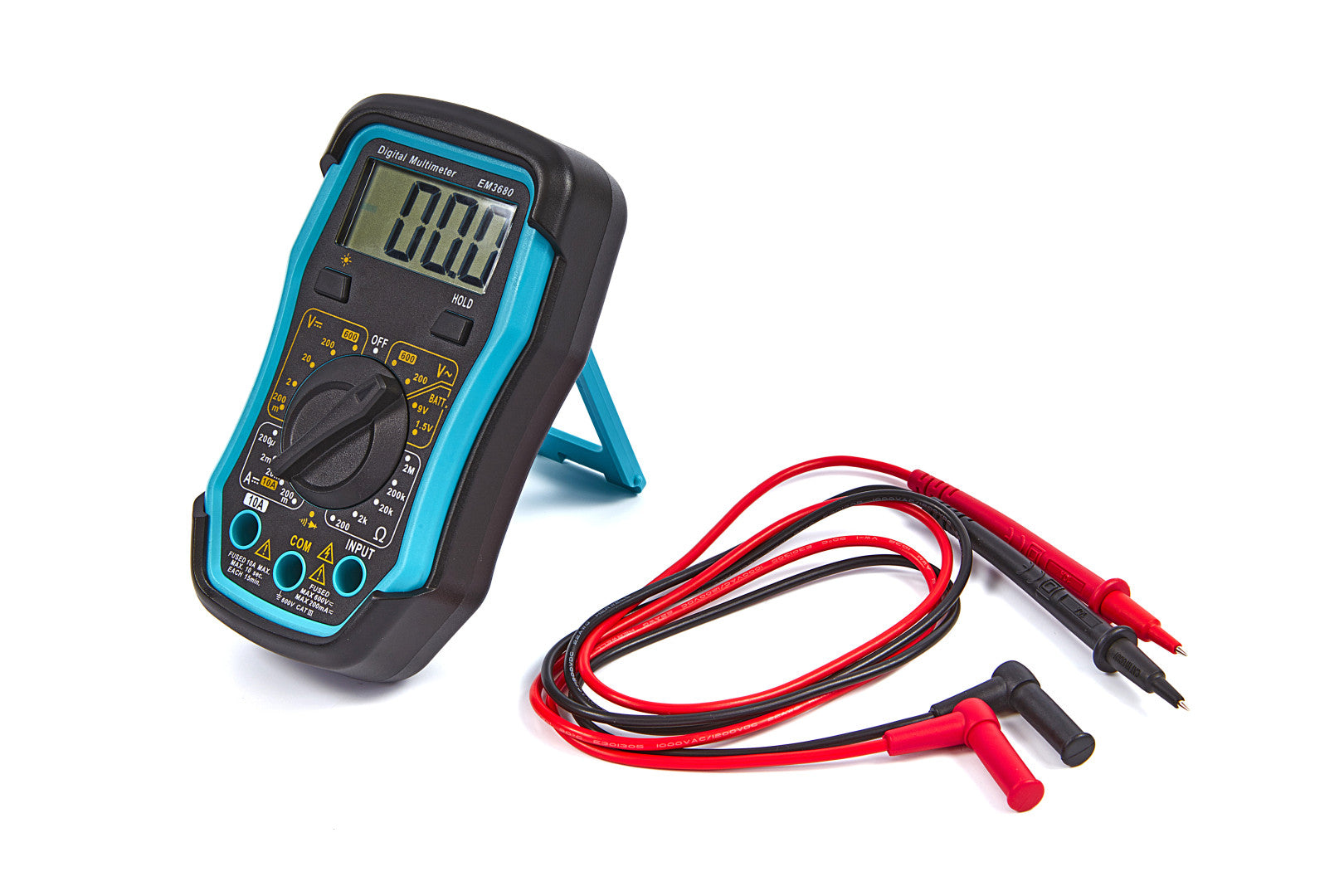 Multimetro digitale, tester portatile, conta tensione ca cc/corrente Hbm