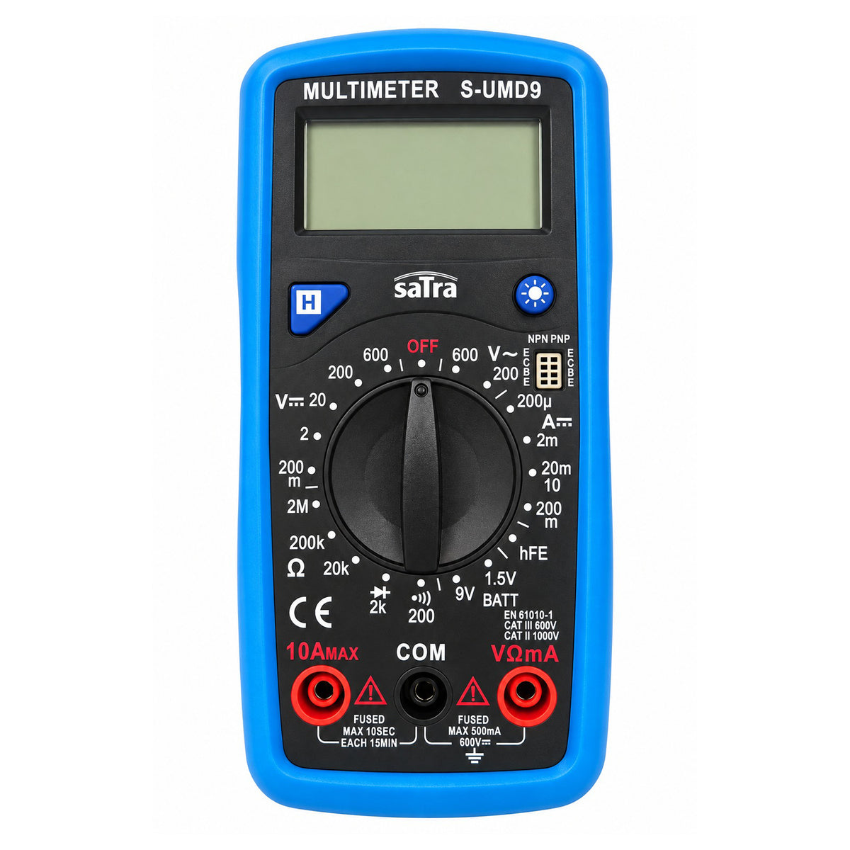Multimetro digitale Satra AC 200-750V DC 200mV-200mA 200uA-200mA