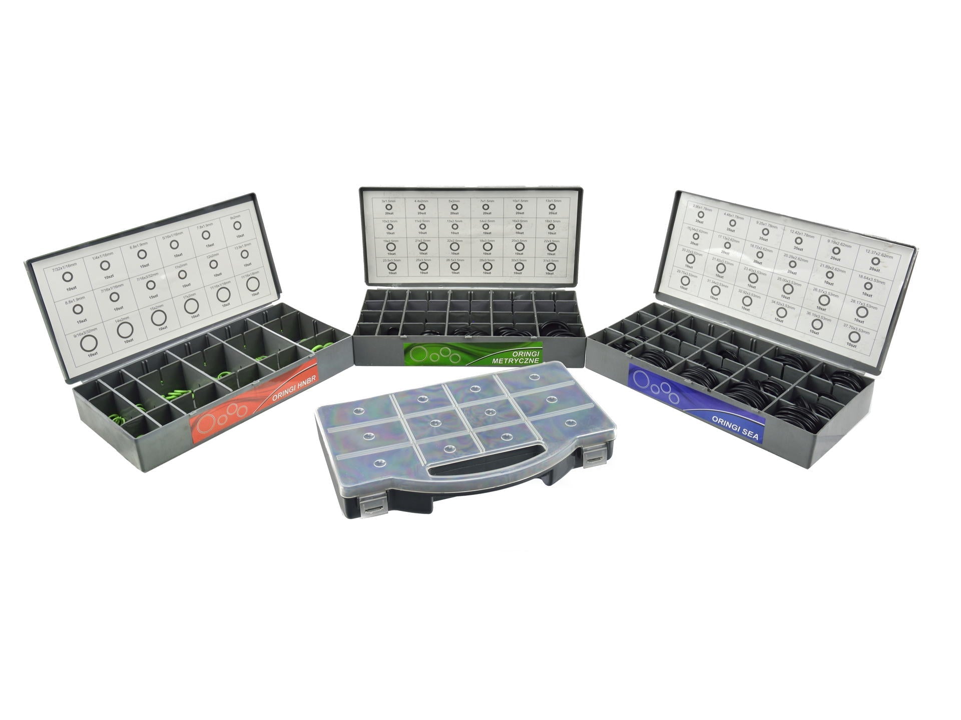 900 pezzi kit di O-ring in gomma, set assortito di O-ring universali per rubinetti automobilistici, collegamenti aria o gas, guarnizione resistente all'olio e al calore-alte temperature, anello assortimento kit