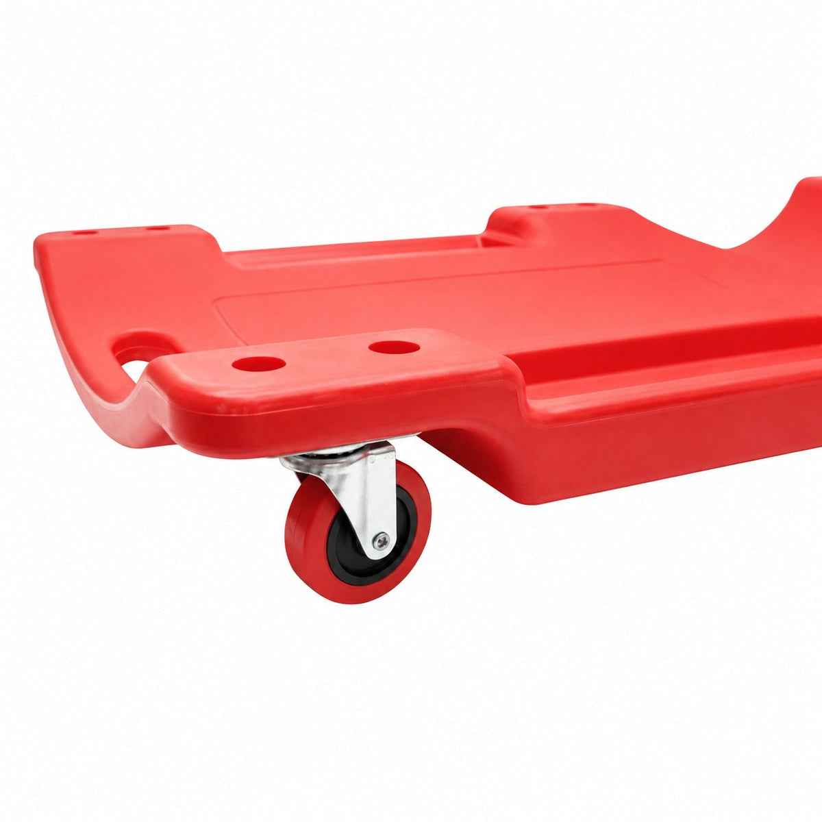 Carrello sdraio per meccanico, sotto auto professionale, da officina, lettino sottomacchina, pedana montaggio, riparazioni con ruote e poggiatesta, 6 ruote e portata fino a 130 kg