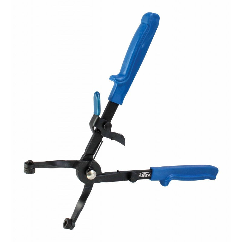Pinza per fascette elastiche auto, pinza per fascette stringitubo universale, pinza a clic per montaggio smontaggio fascette morsetti auto Asta