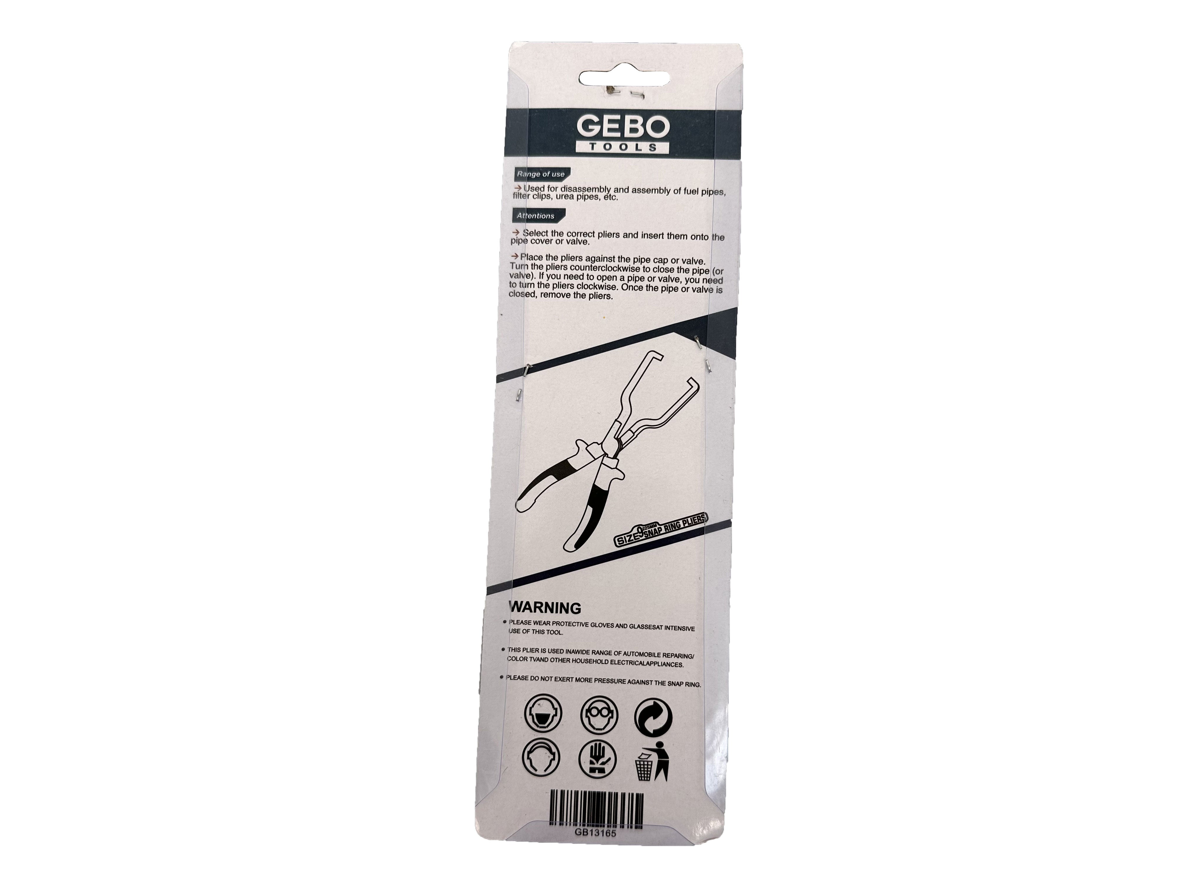 Pinza per fascette stringitubo per tubo del carburante,attrezzo per la rimozione Gebo Tools
