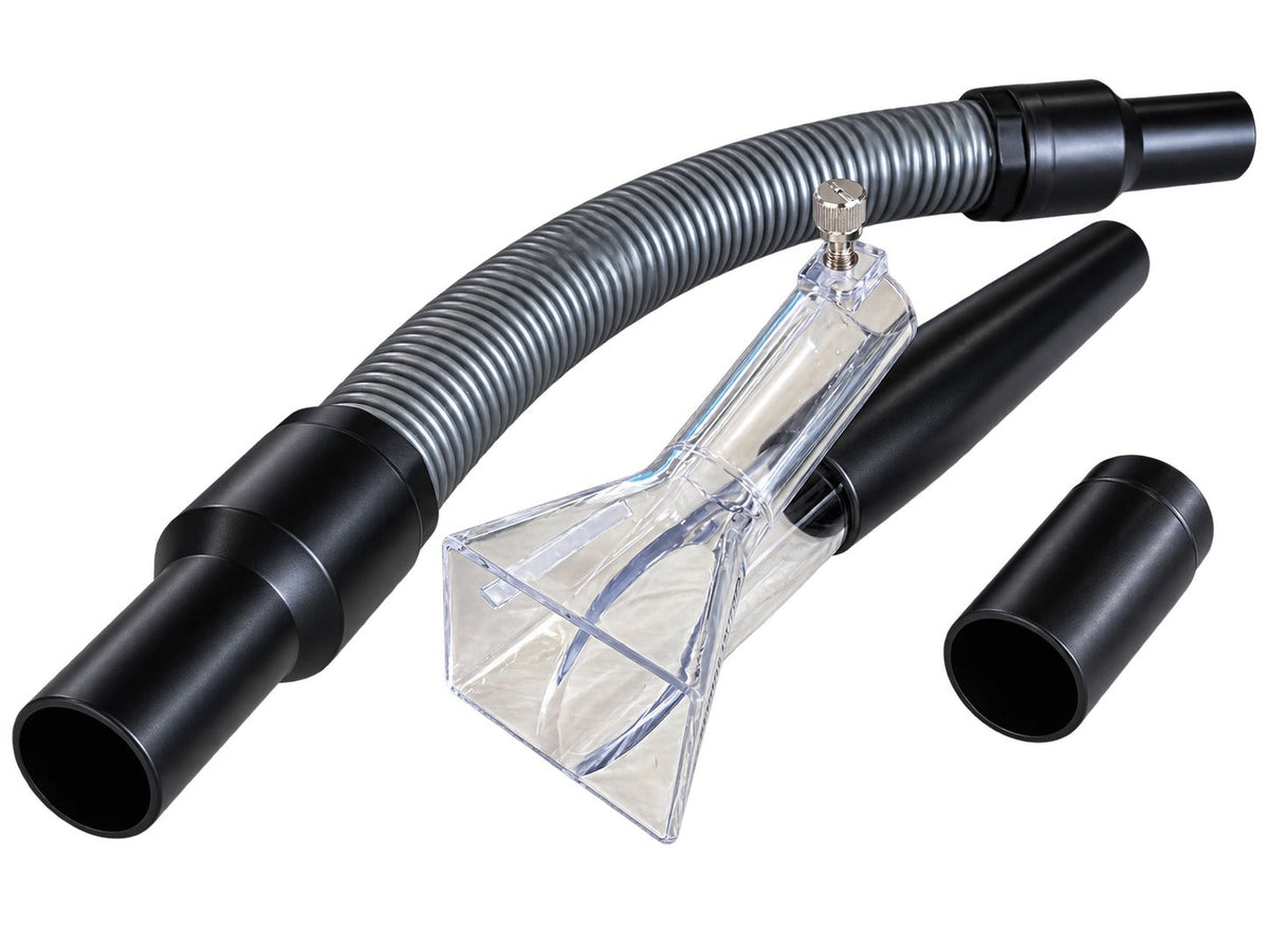Kit pistola per soffiaggio a secco, pulizia, lavaggio interno auto ad aria compressa Tornador,con adattatore vacuum, serbatoio da 1 litro , Gebo Tools