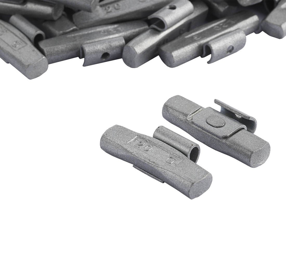 Contrappesi assortiti per equilibratura ruote in acciaio auto, pesi equilibratura cerchi, FiveStar Fe 20 g
