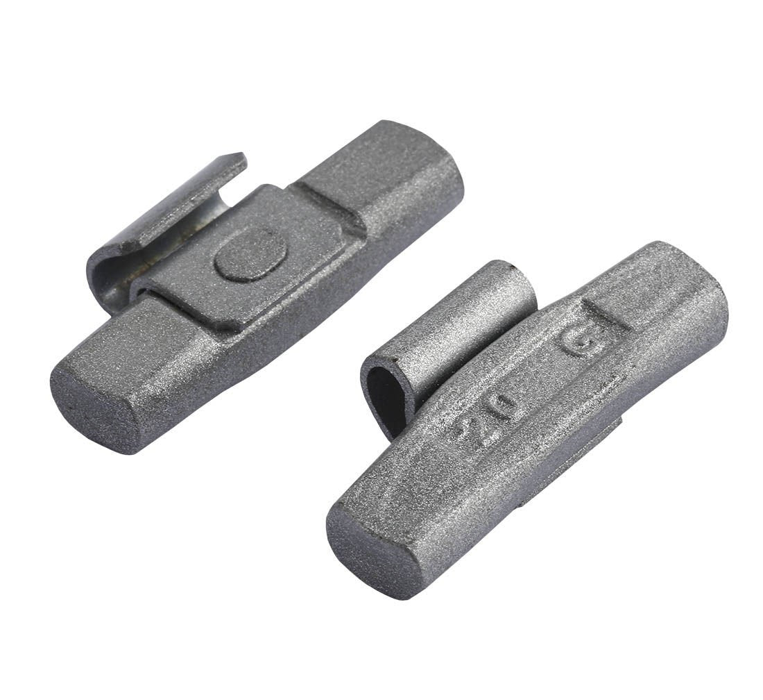 Contrappesi assortiti per equilibratura ruote in acciaio auto, pesi equilibratura cerchi, FiveStar Fe 20 g