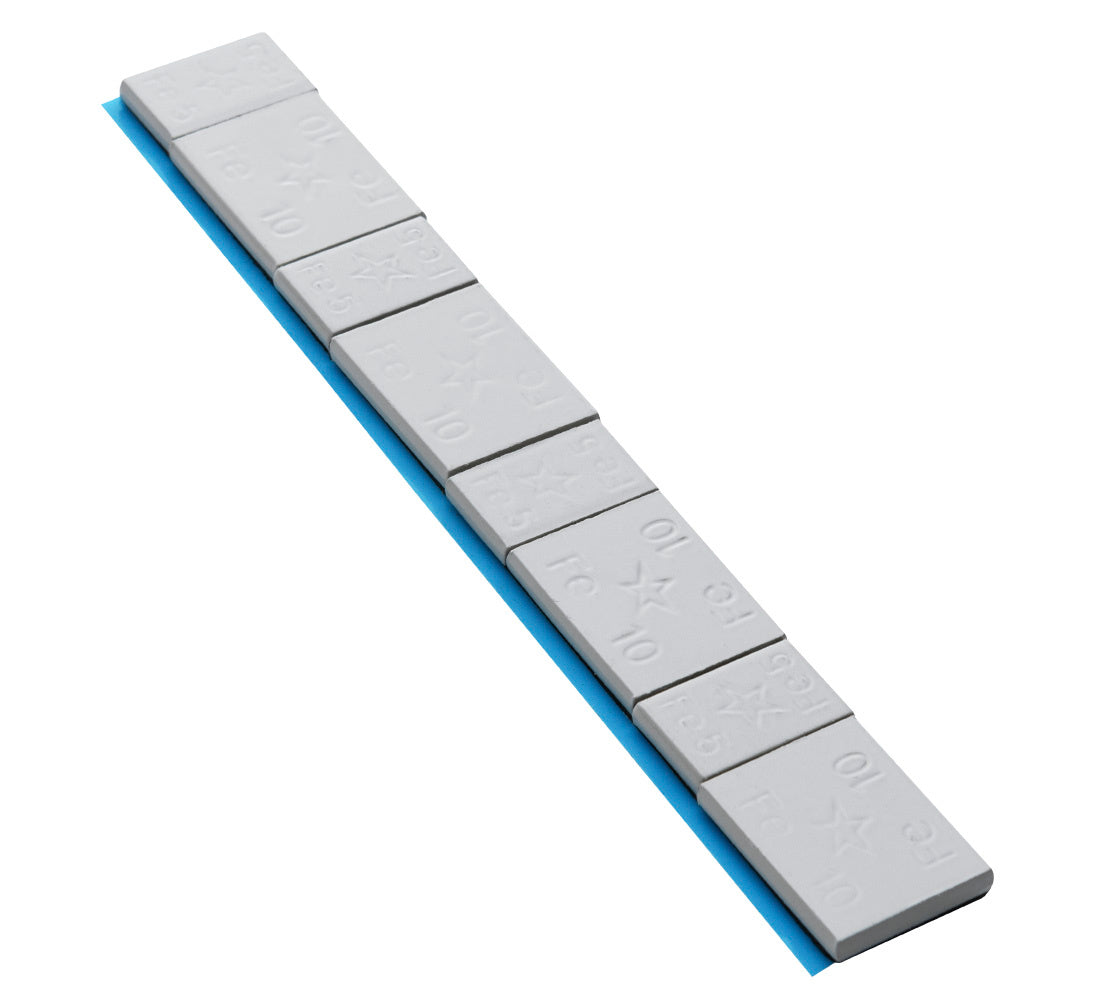 Striscia adesiva pesi equilibratura, contrappesi adesivi per cerchioni auto, pesi di bilanciatura, per auto, furgoni e SUV, 5/10 g 100 strisce 8 pezzi per striscia 6 kg grigio opaco
