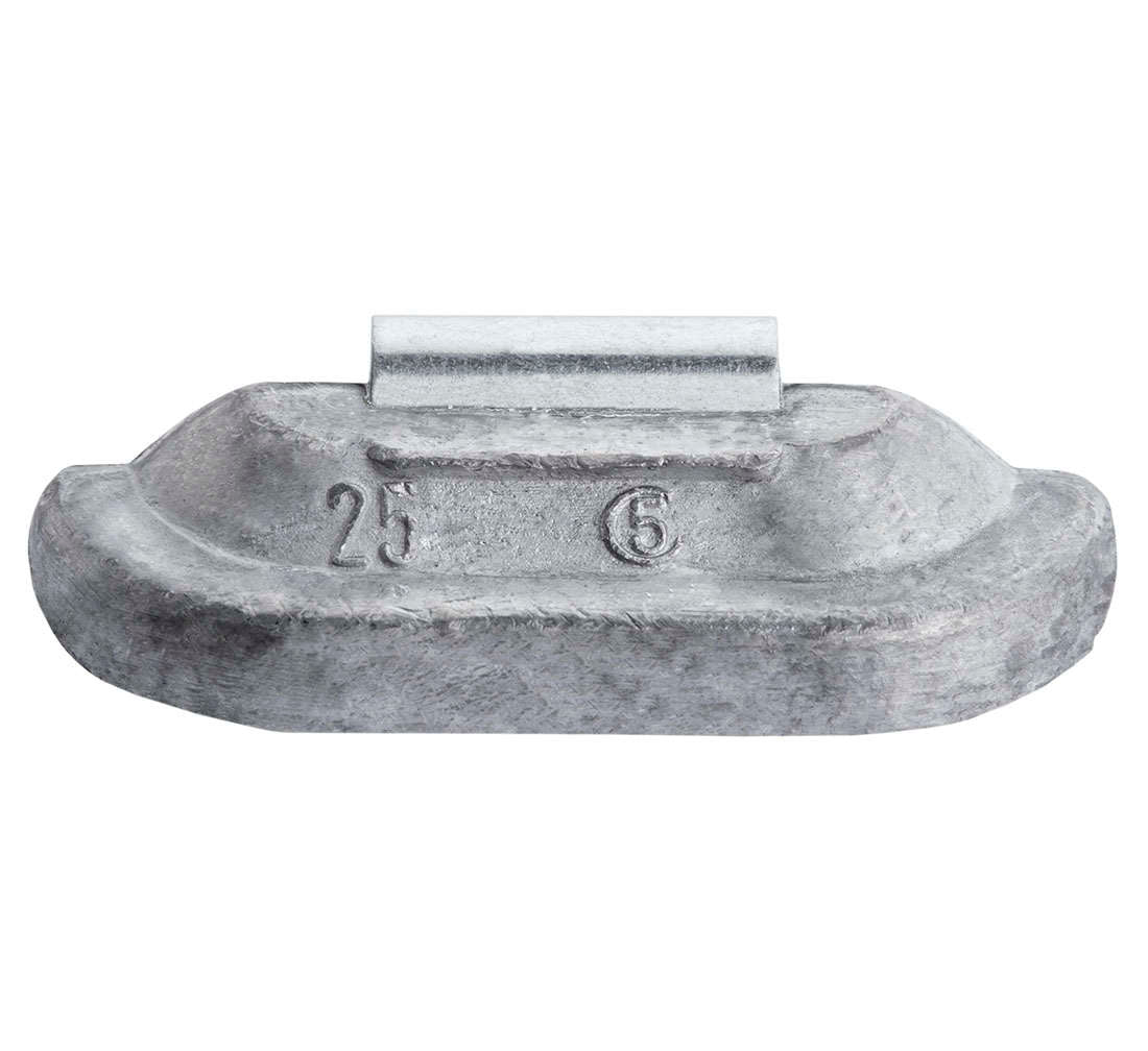 Contrappesi assortiti per equilibratura ruote in acciaio auto, pesi equilibratura cerchi, 25 g 100 pezzi Pb 2,6 kg