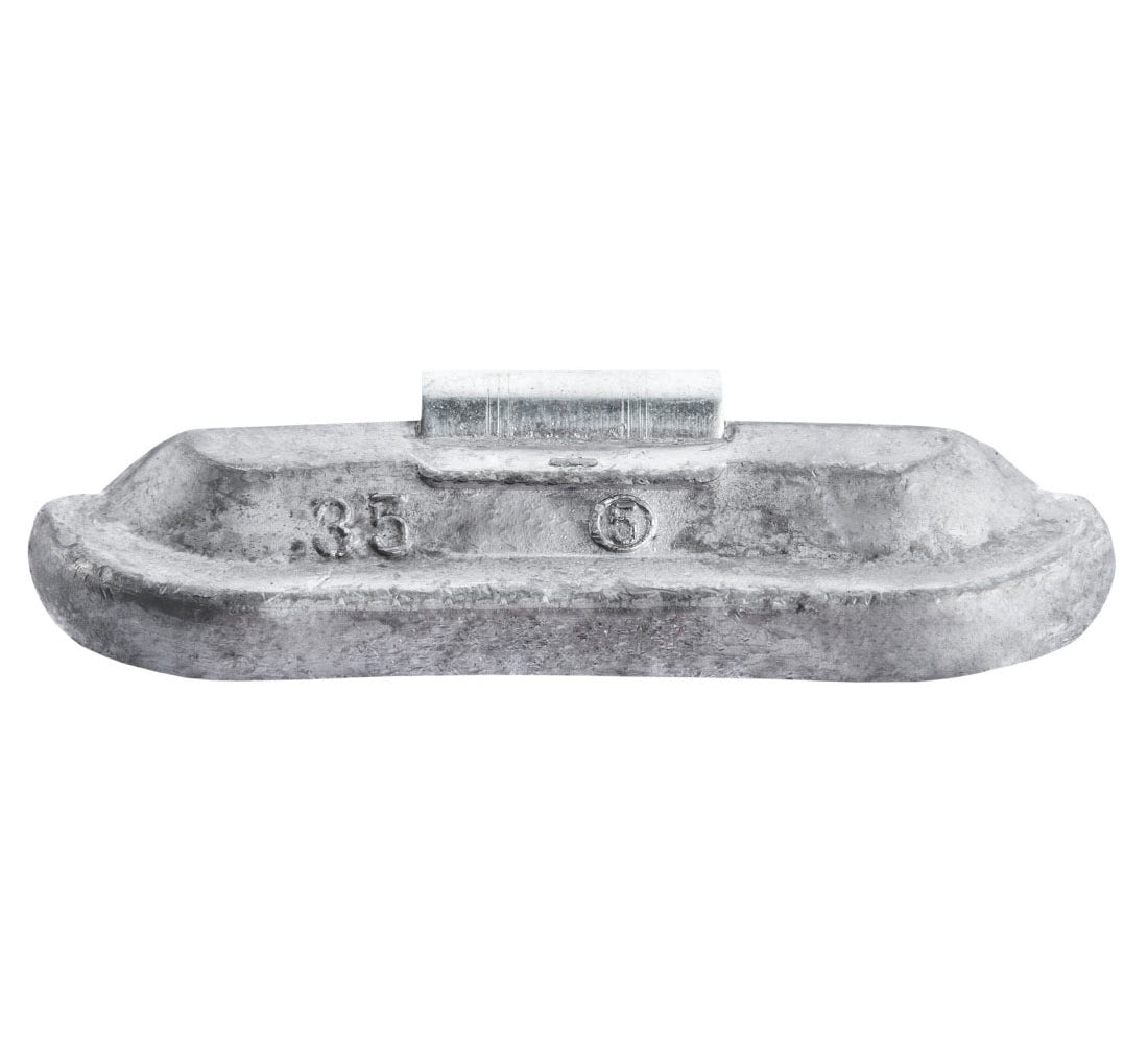 Contrappesi assortiti per equilibratura ruote in acciaio auto, pesi equilibratura cerchi, 35 g 50 pezzi Pb 1,75 kg