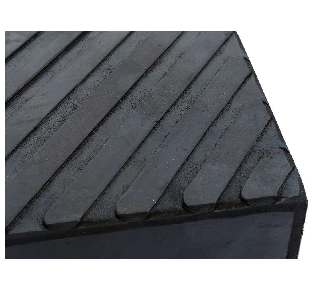 Tampone per ponte sollevatore auto, kit tamponi universali in gomma, quadrati 120 × 165 × 60 mm