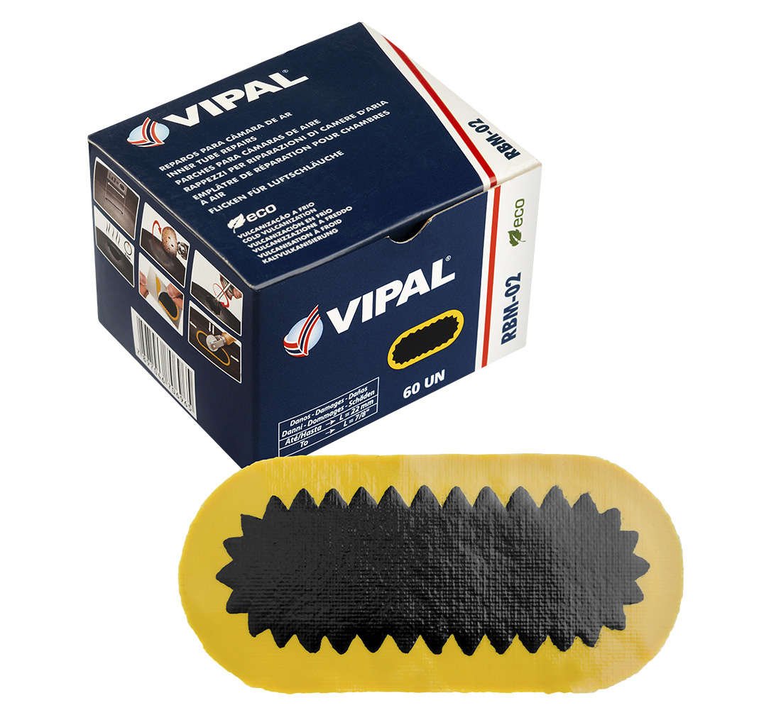 Toppe universali 65x30 mm 60 pezzi Vipal