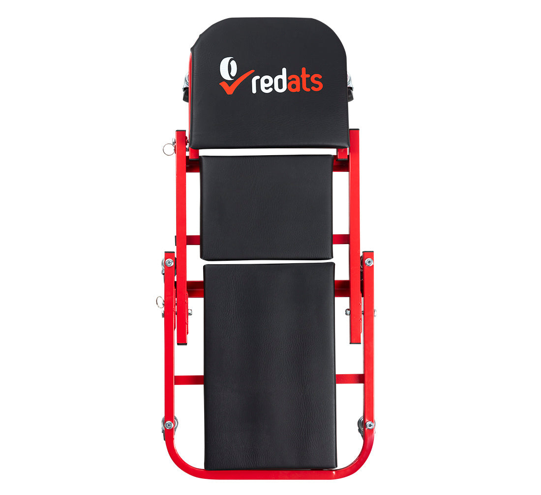 Carrello sotto auto professionale, sgabello da officina, lettino meccanico sottomacchina, pedana montaggio, riparazioni meccanico con ruote e poggiatesta, Redats