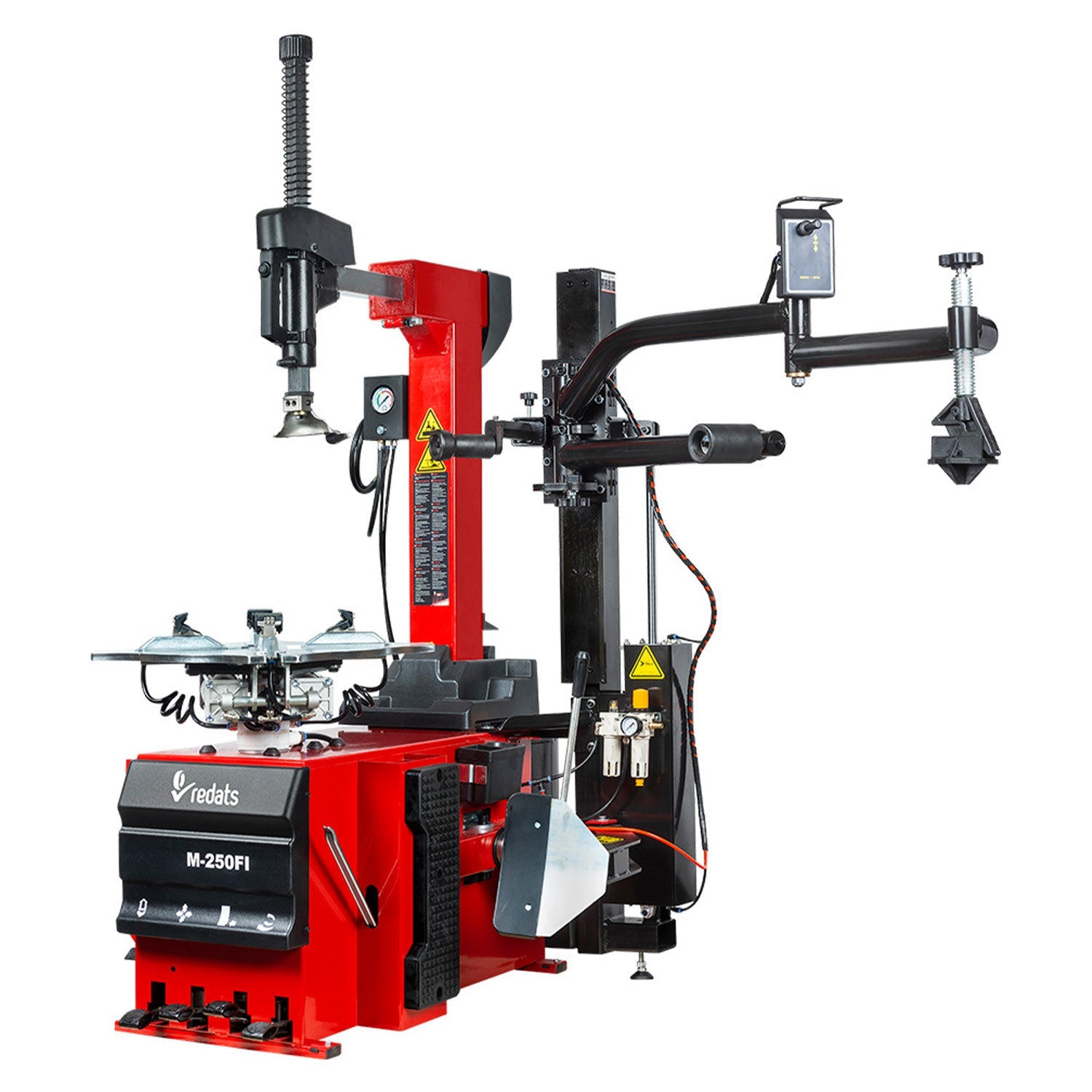 Smontagomme automatico, 12"–26" 230 V con braccio run flat