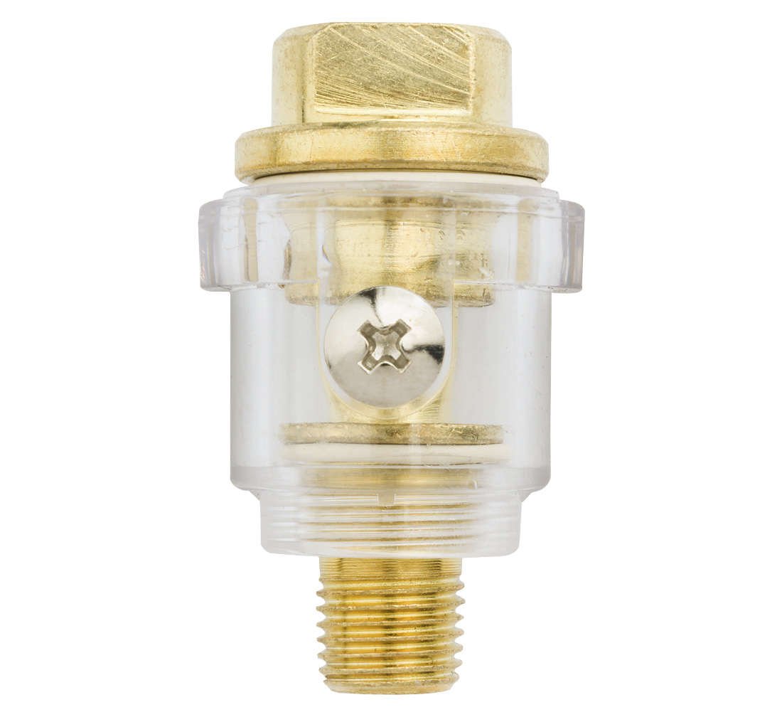 Lubrificatore pneumatico, lubrificatore a olio, mini utensile pneumatico in linea da 1/4", mini lubrificatore per compressore