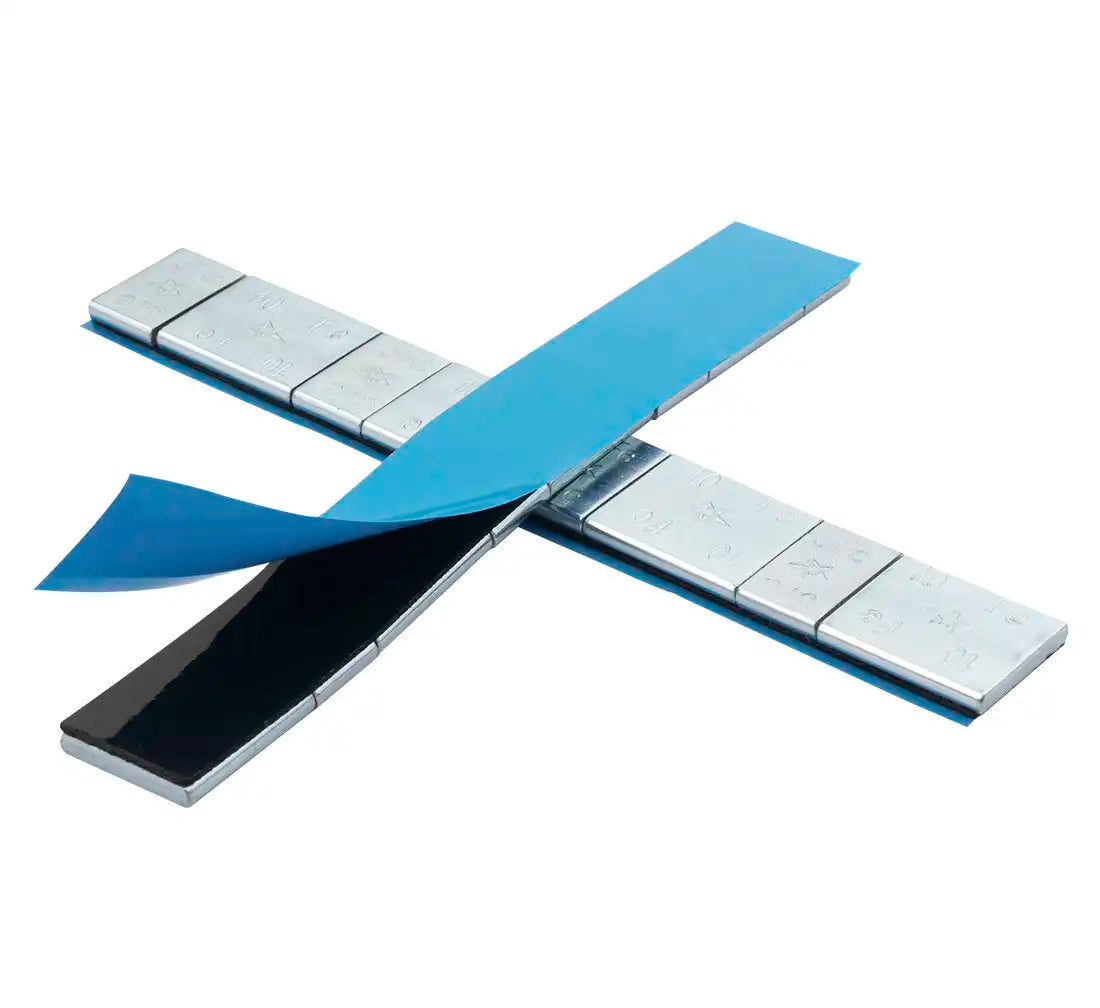 Striscia adesiva pesi equilibratura, contrappesi adesivi per cerchioni auto, pesi di bilanciatura, per auto, furgoni e SUV, 5/10 g 100 strisce Five Star 8 pezzi per striscia 6 kg