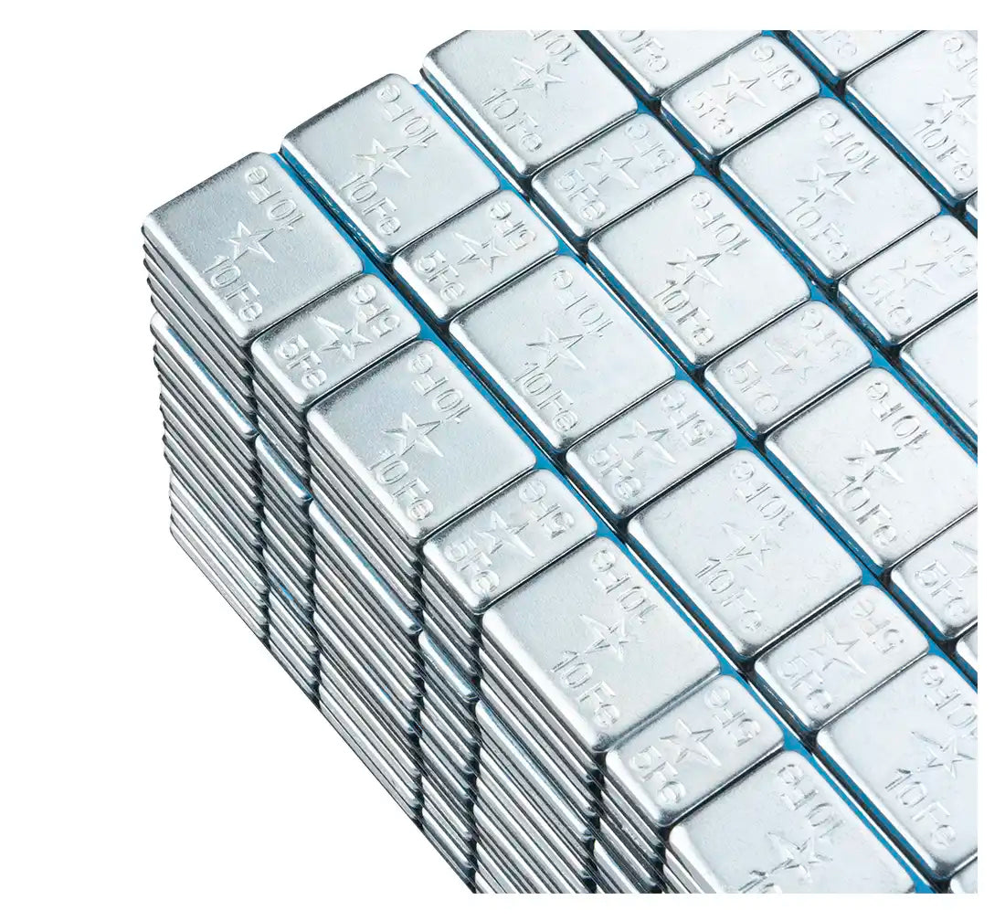 Striscia adesiva pesi equilibratura, contrappesi adesivi per cerchioni auto, pesi di bilanciatura, per auto, furgoni e SUV, 5/10 g 100 strisce 8 pezzi per striscia 6 kg